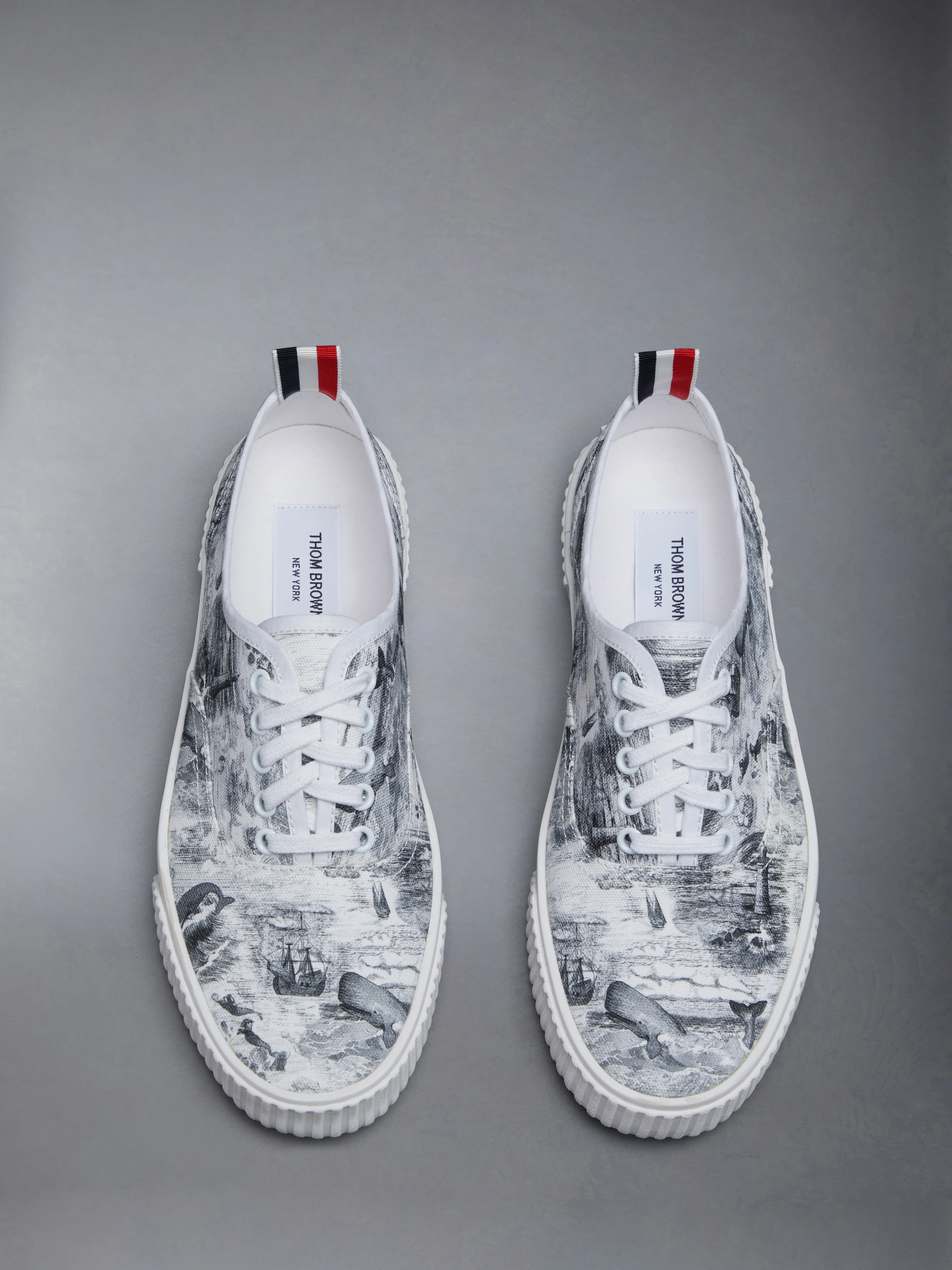 Nautical Toile Canvas Heritage Sneaker - Image 5
