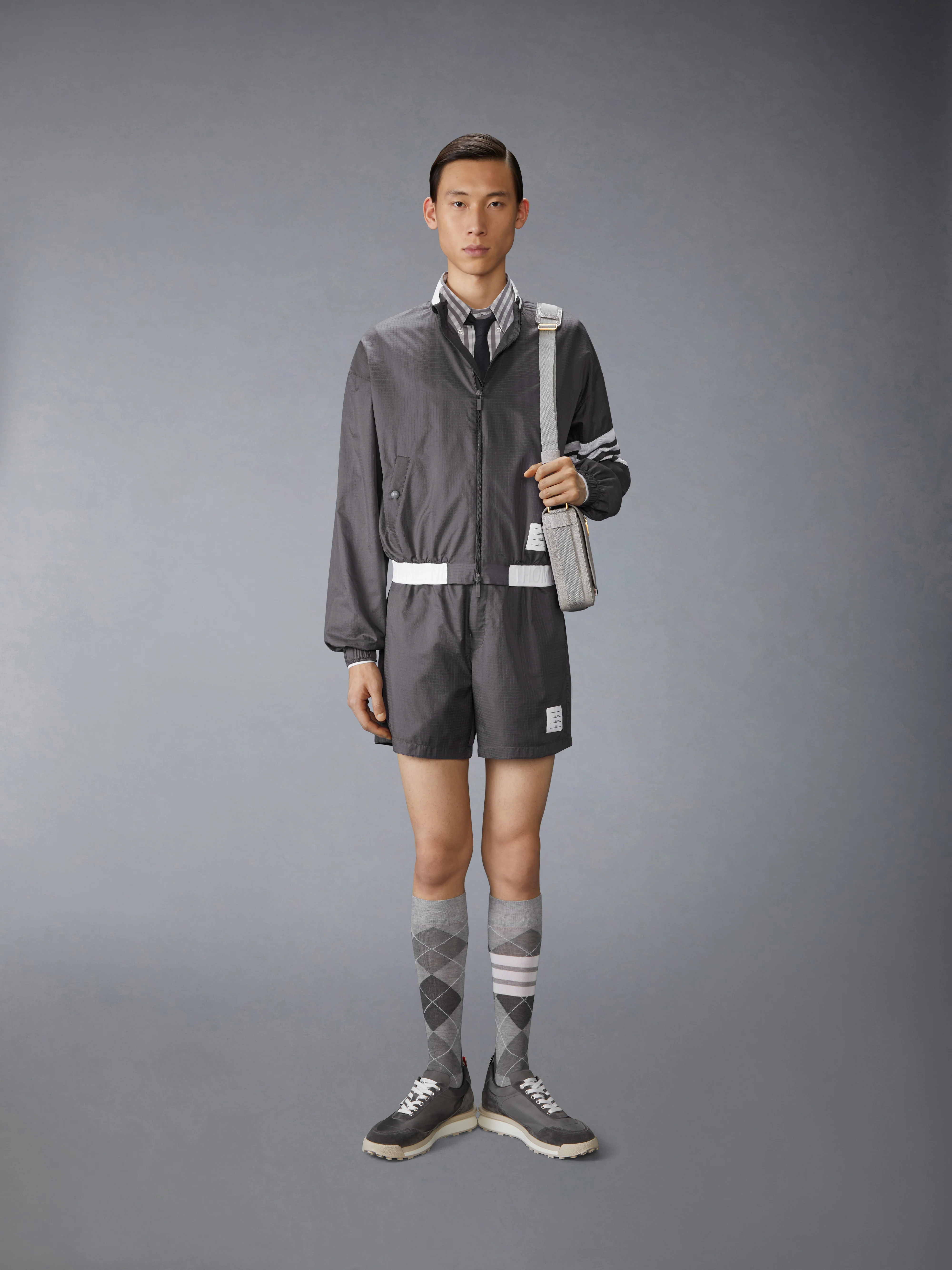 NYLON 4-BAR RIPSTOP WINDBREAKER - Image 3