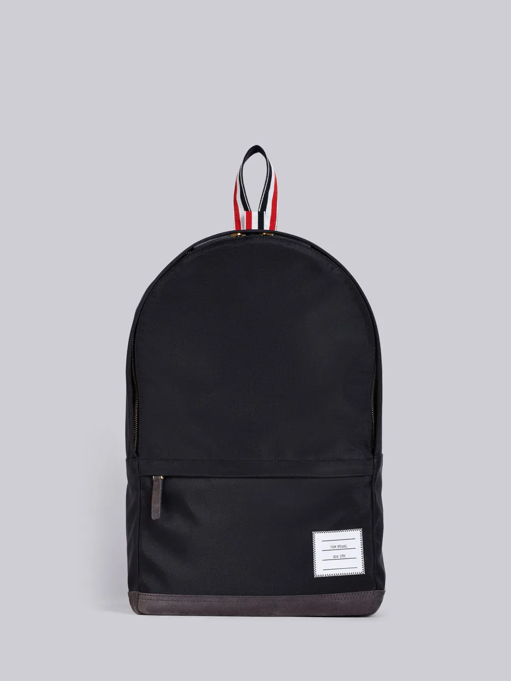 NYLON AND CALF SUEDE UNSTRUCTURED BACKPACK