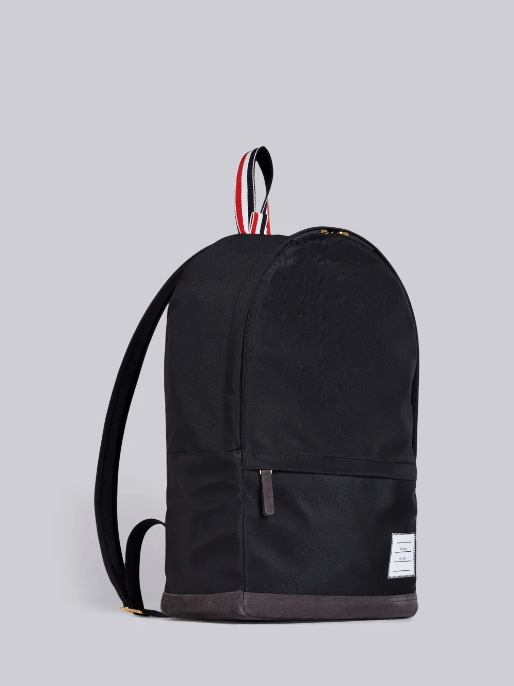 NYLON AND CALF SUEDE UNSTRUCTURED BACKPACK - Image 2