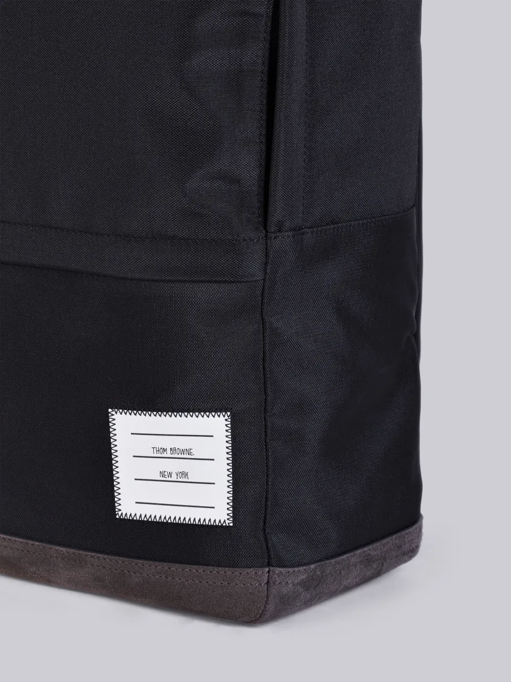 NYLON AND CALF SUEDE UNSTRUCTURED BACKPACK - Image 4