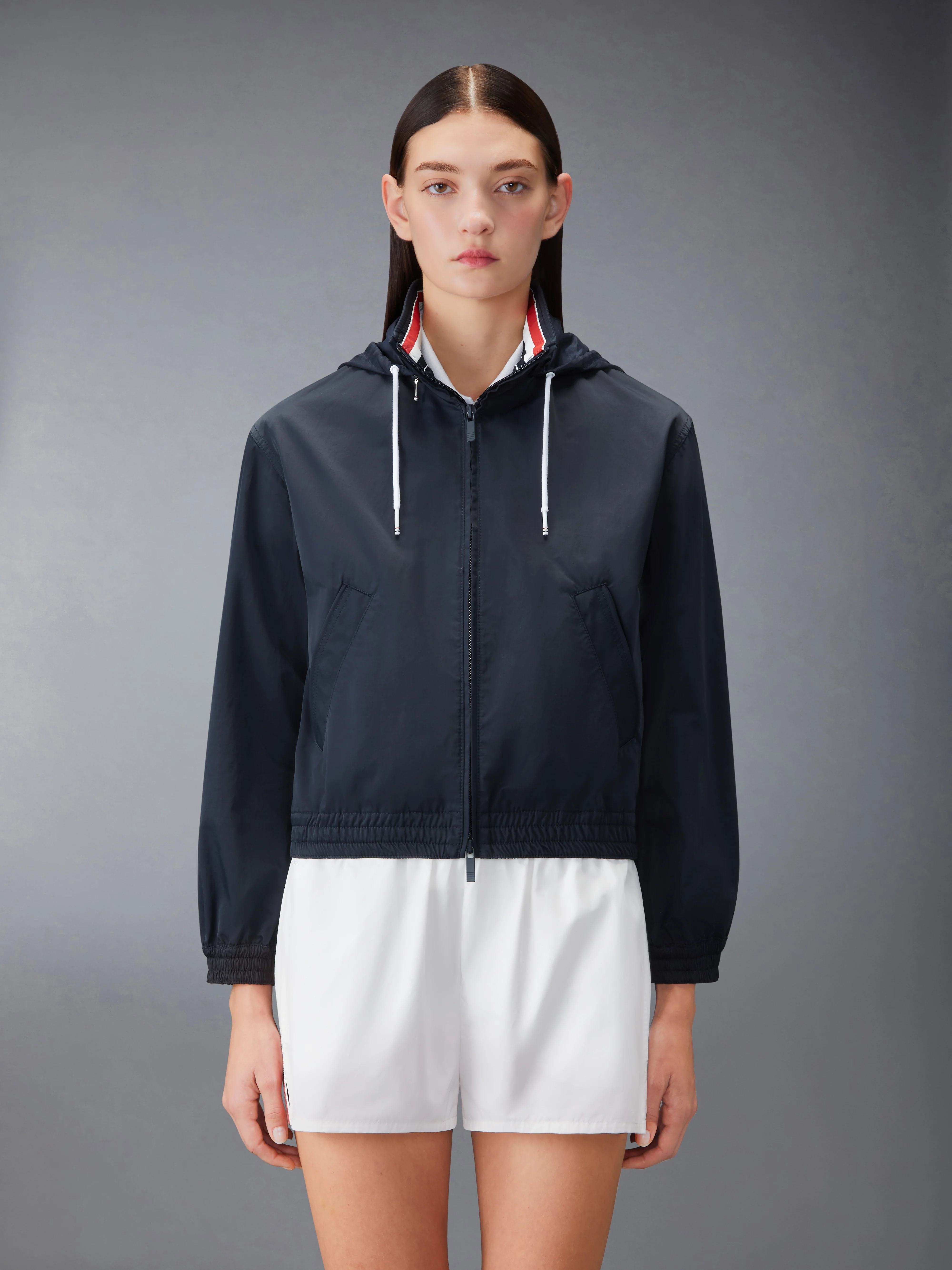 NYLON TECH TRACK JACKET