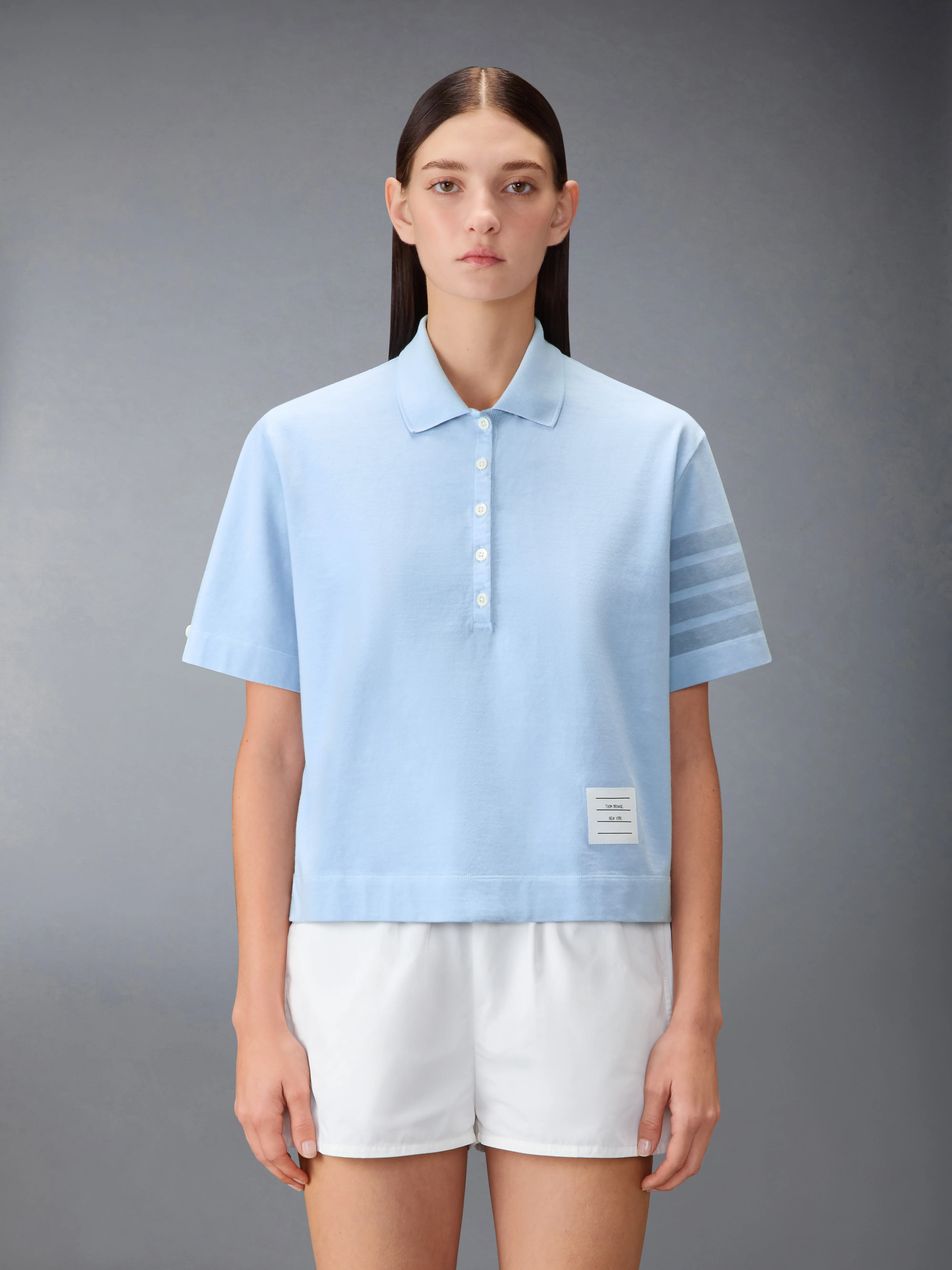 OVERDYED 4-BAR JERSEY POLO