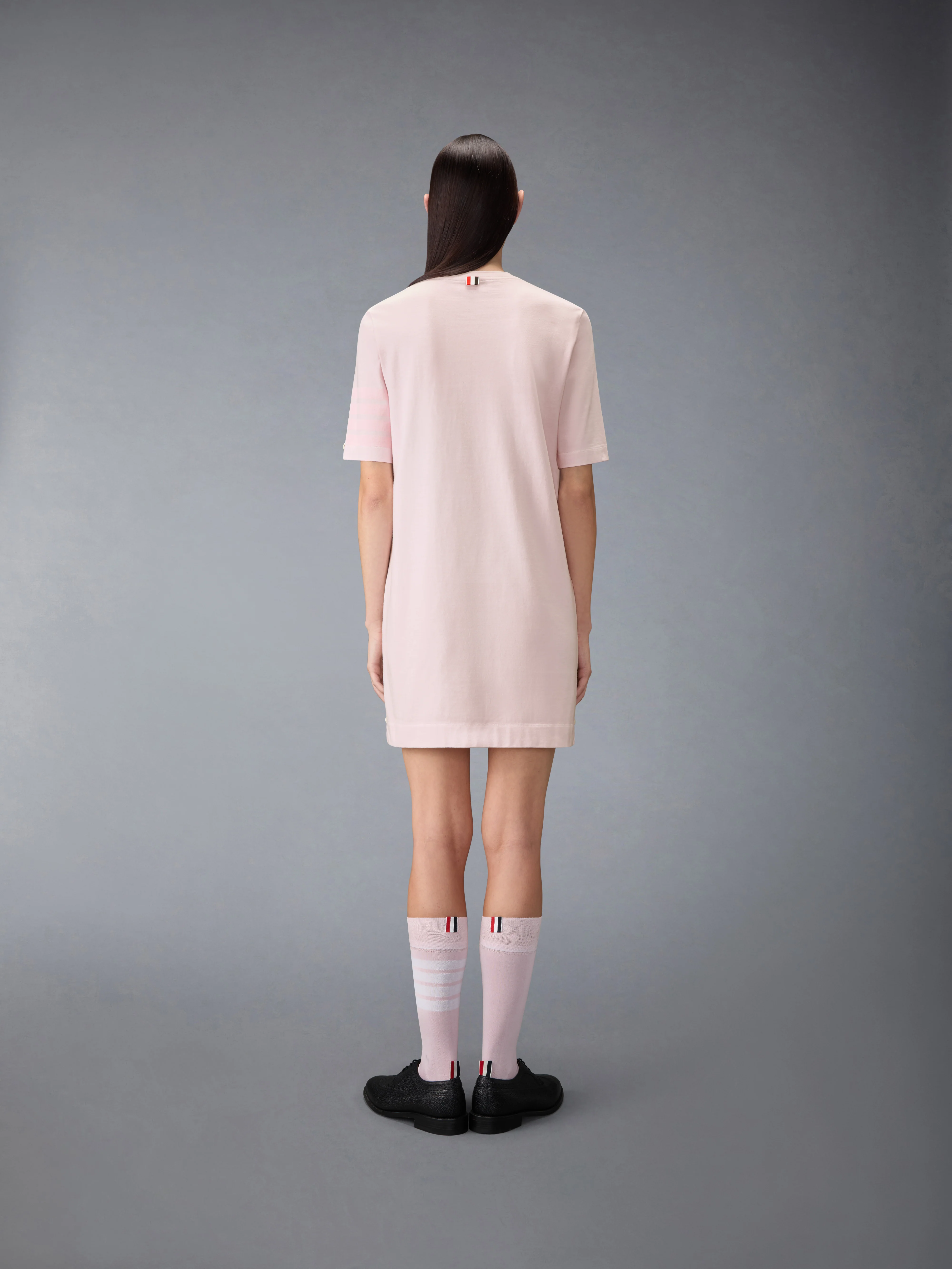 OVERDYED 4-BAR JERSEY TEE SHIRT DRESS - Image 3