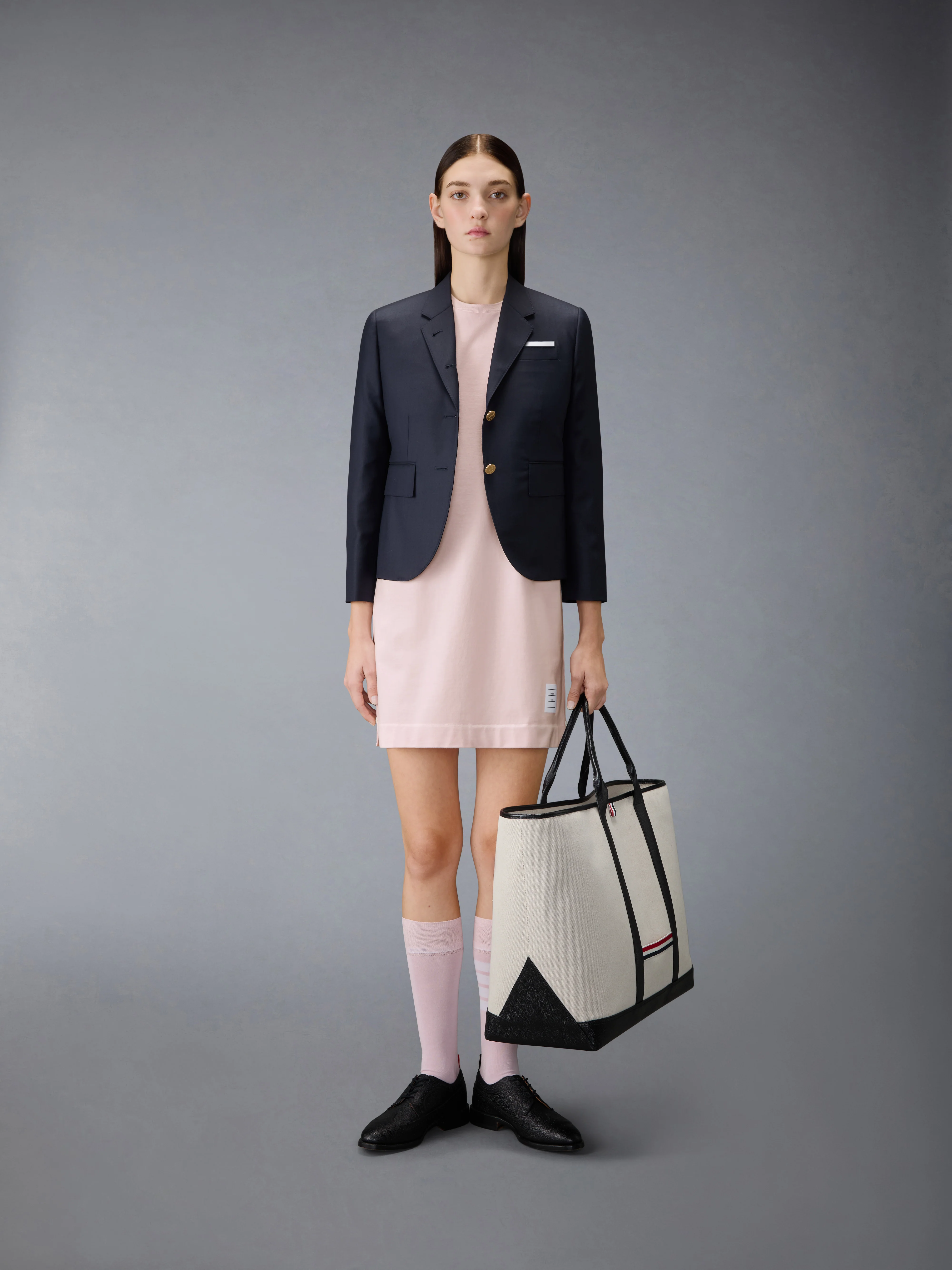 OVERDYED 4-BAR JERSEY TEE SHIRT DRESS - Image 4