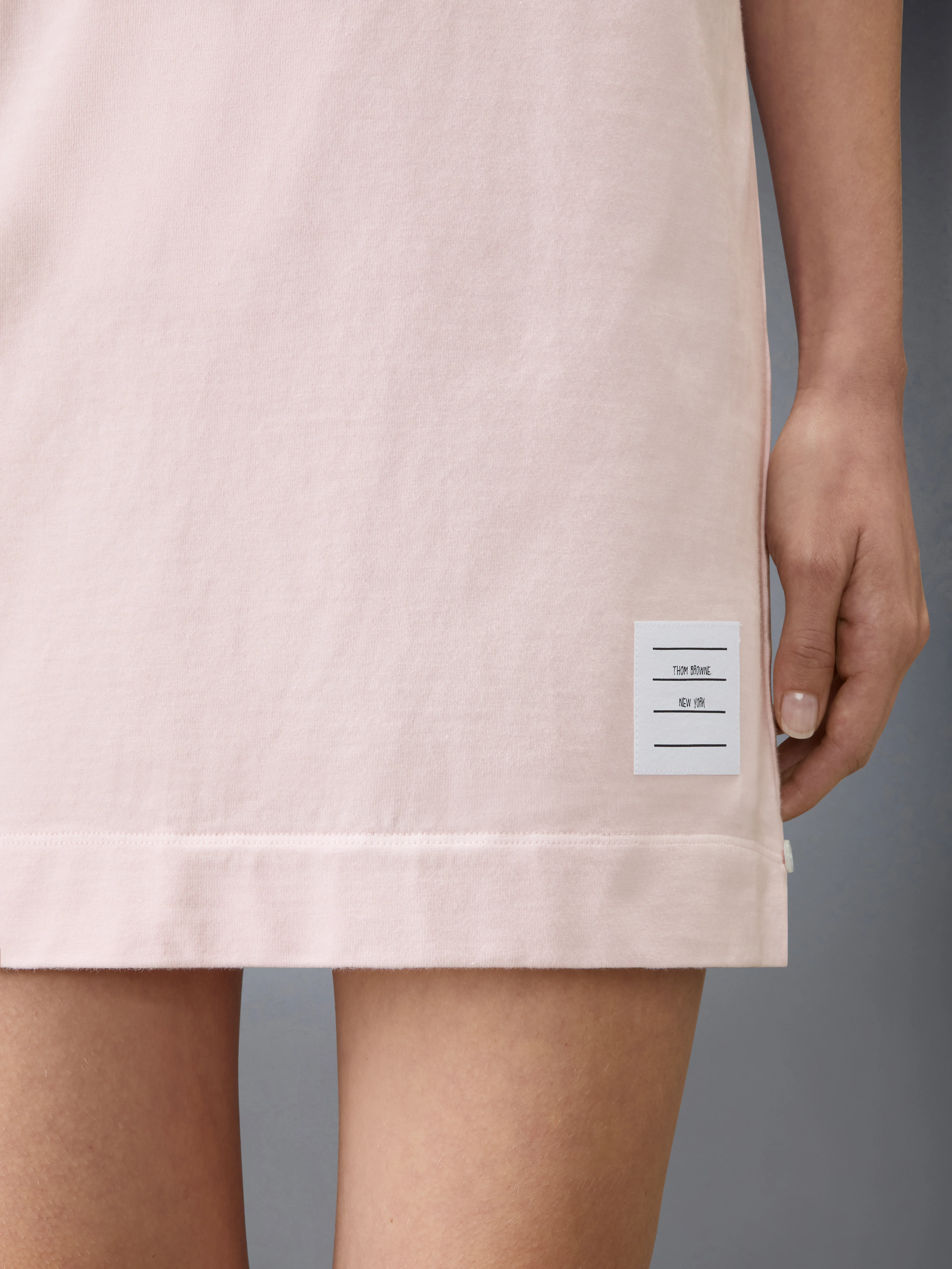 OVERDYED 4-BAR JERSEY TEE SHIRT DRESS - Image 5