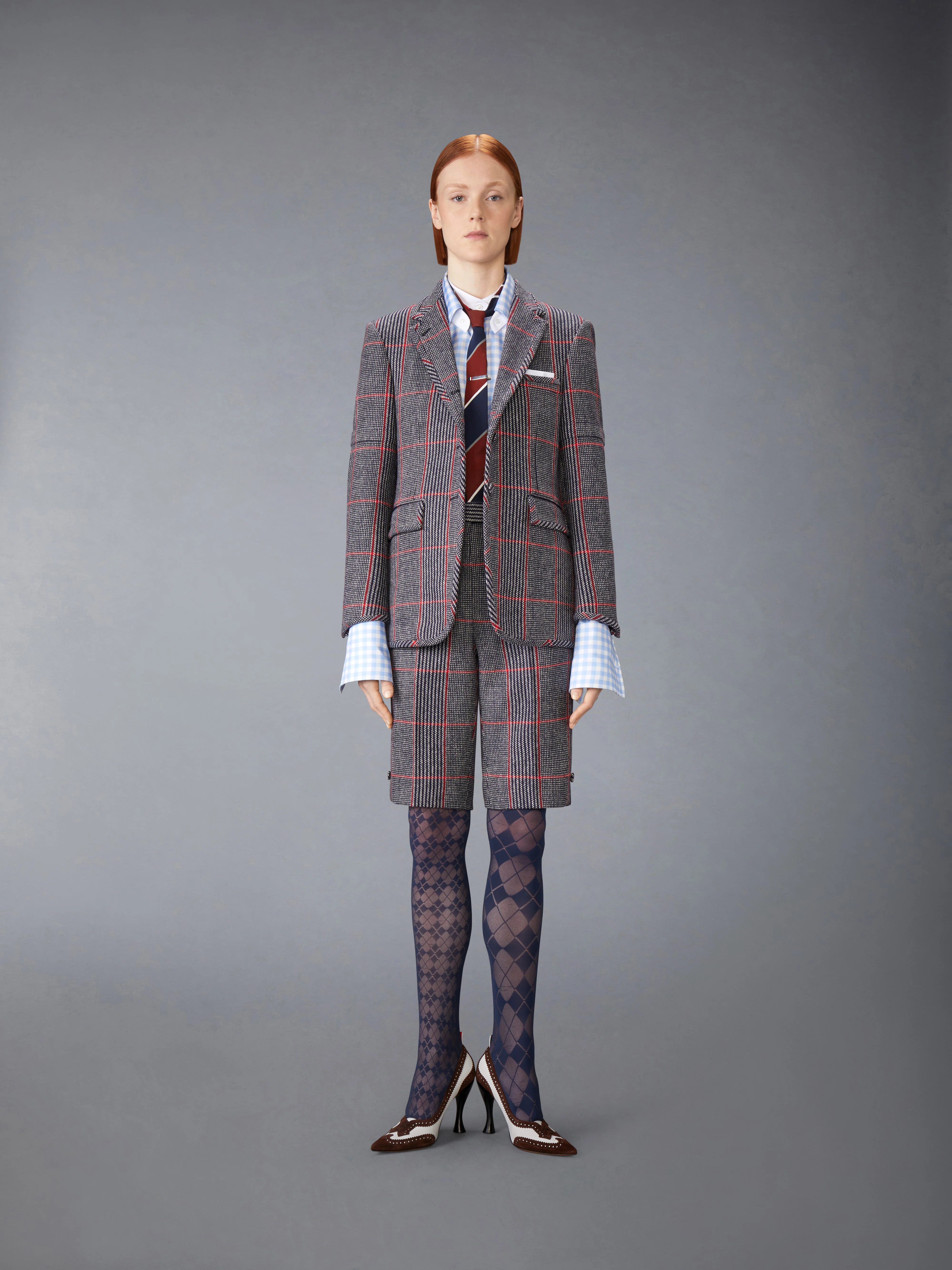 OVERSIZED CHECK HUNTING TWEED ARMBAND SPORTCOAT - Image 3