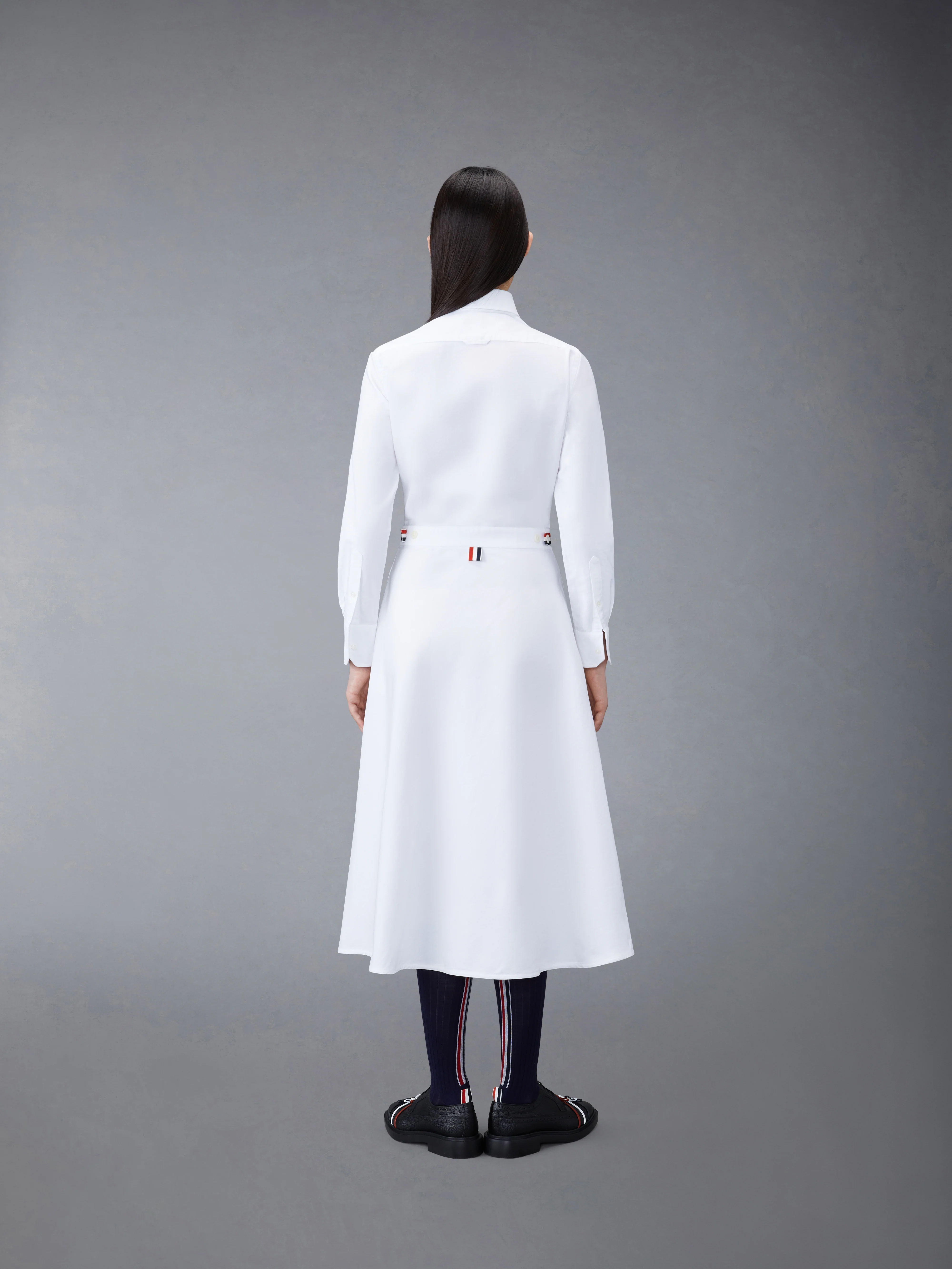OXFORD A-LINE SHIRTDRESS - Image 3