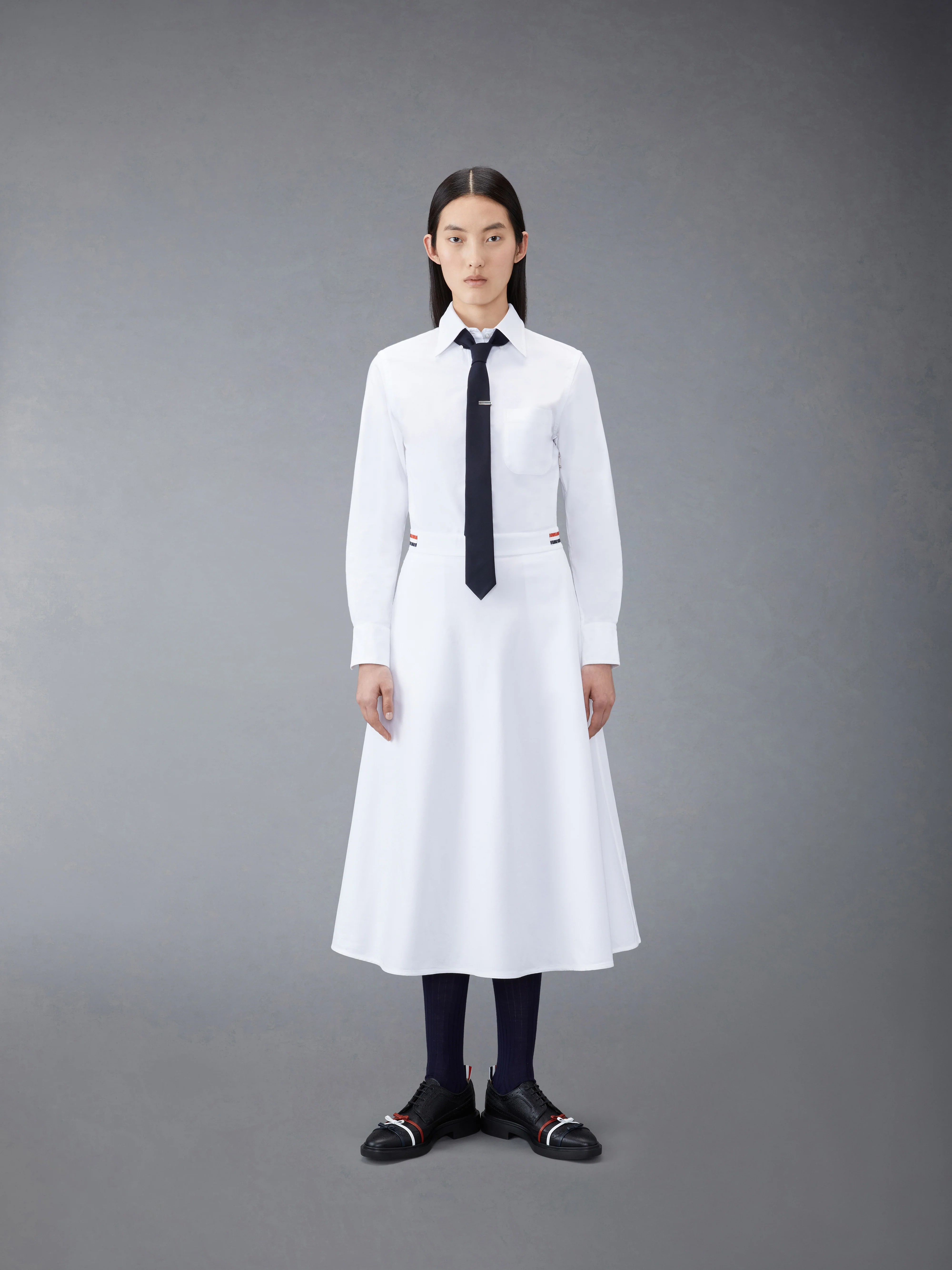 OXFORD A-LINE SHIRTDRESS - Image 7
