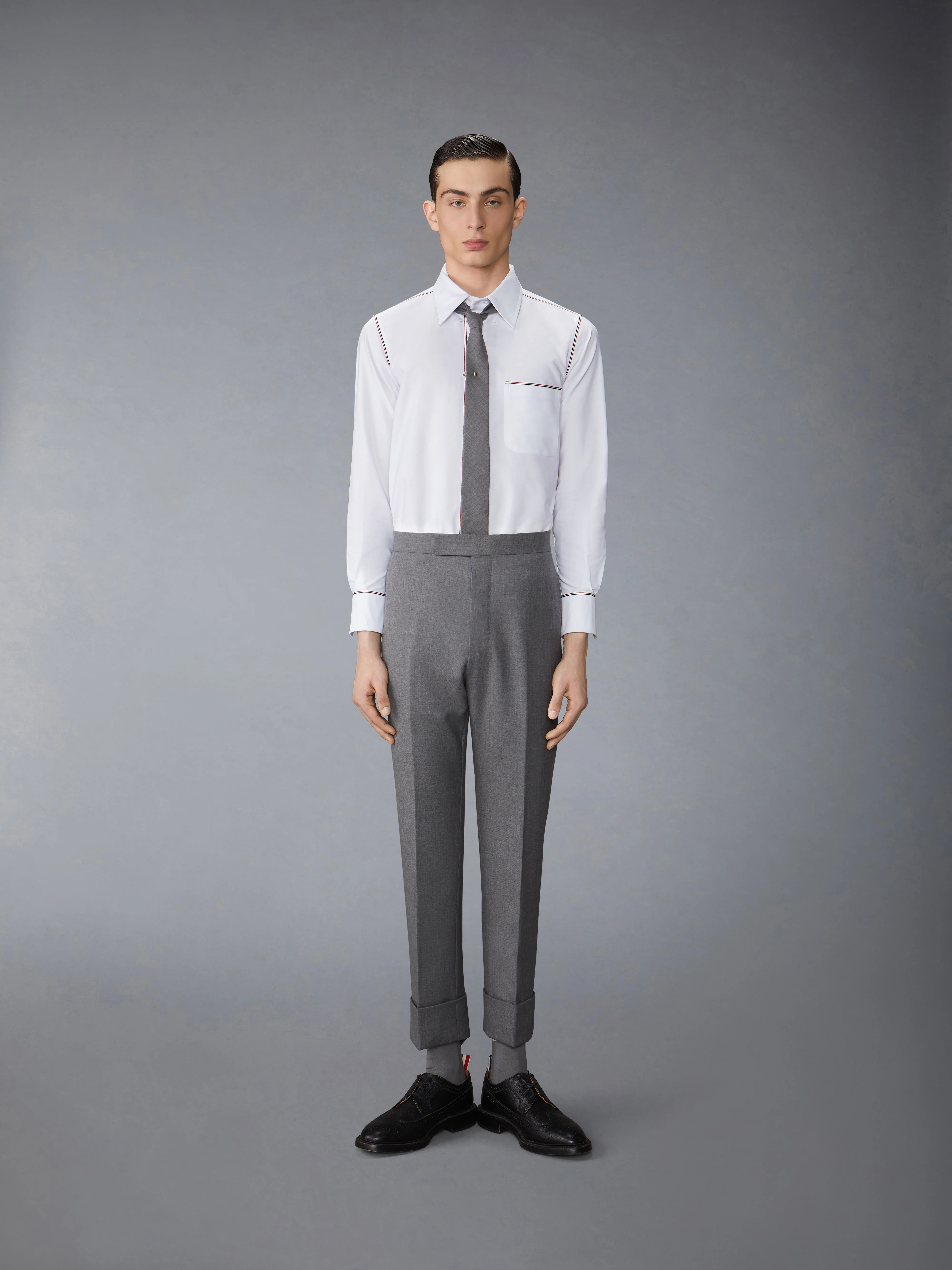 OXFORD GROSGRAIN FRAMING SHIRT - Image 4