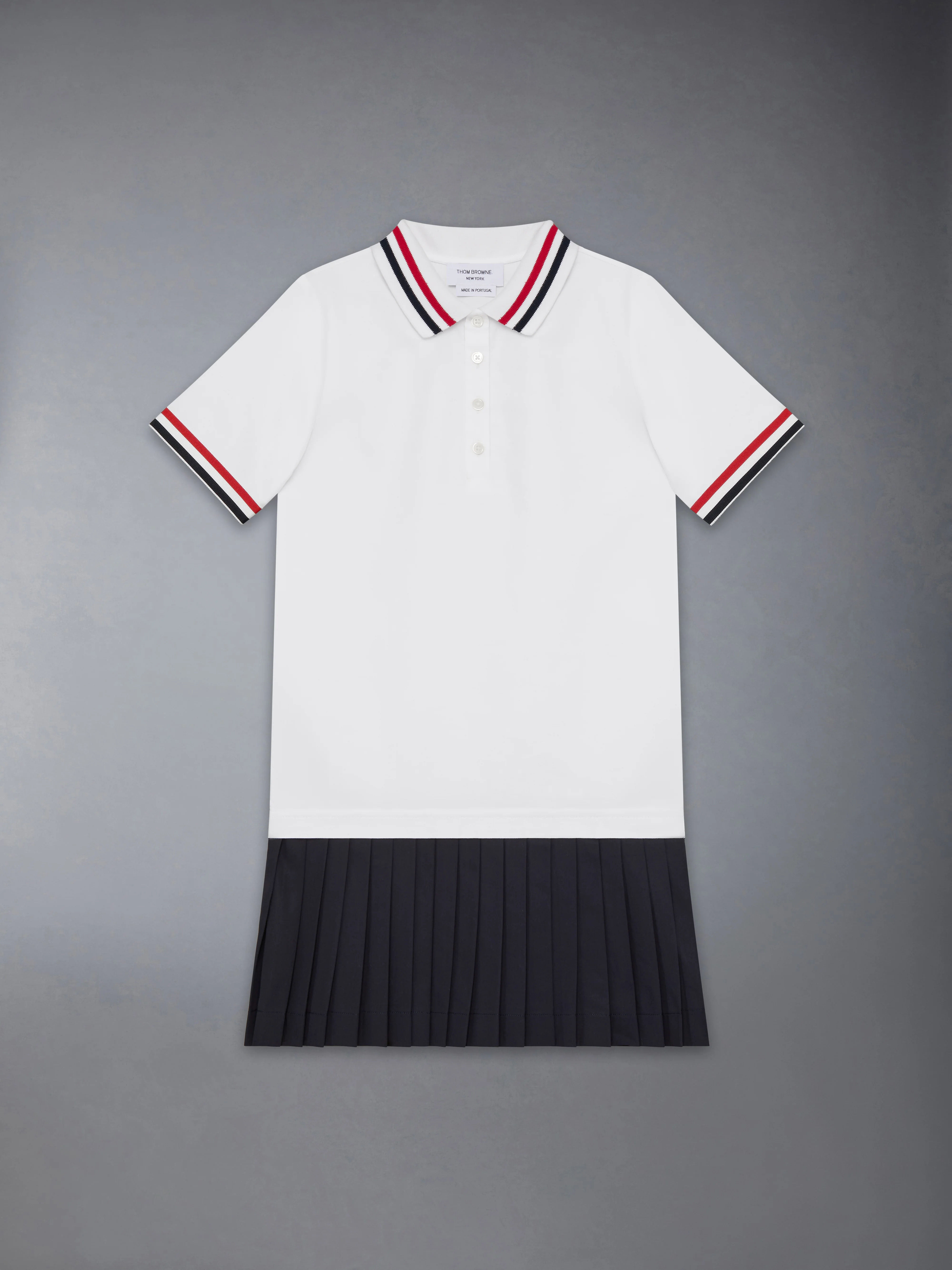 OXFORD PLEATED DRESS