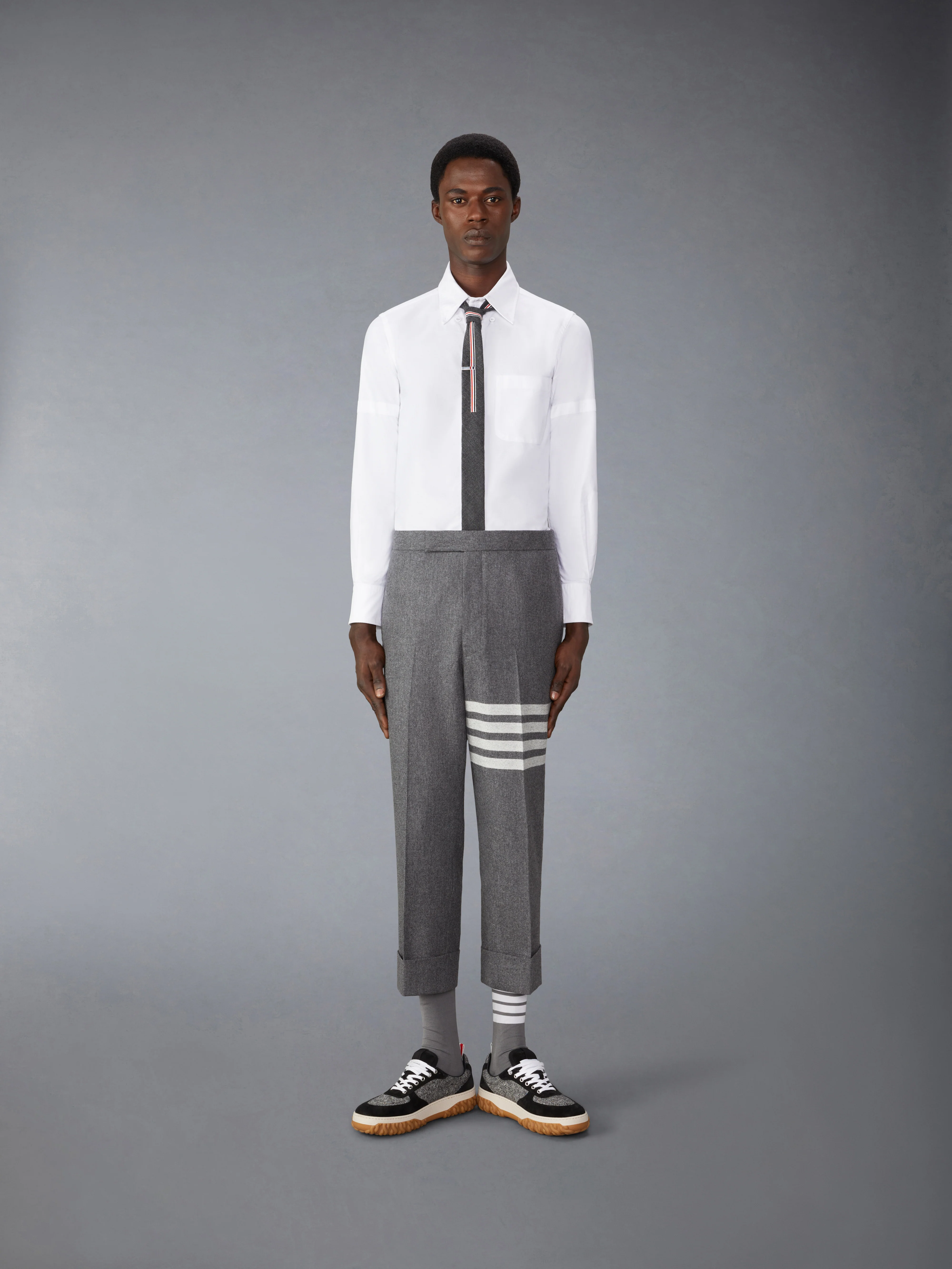 OXFORD SELF ARMBAND SHIRT - Image 4