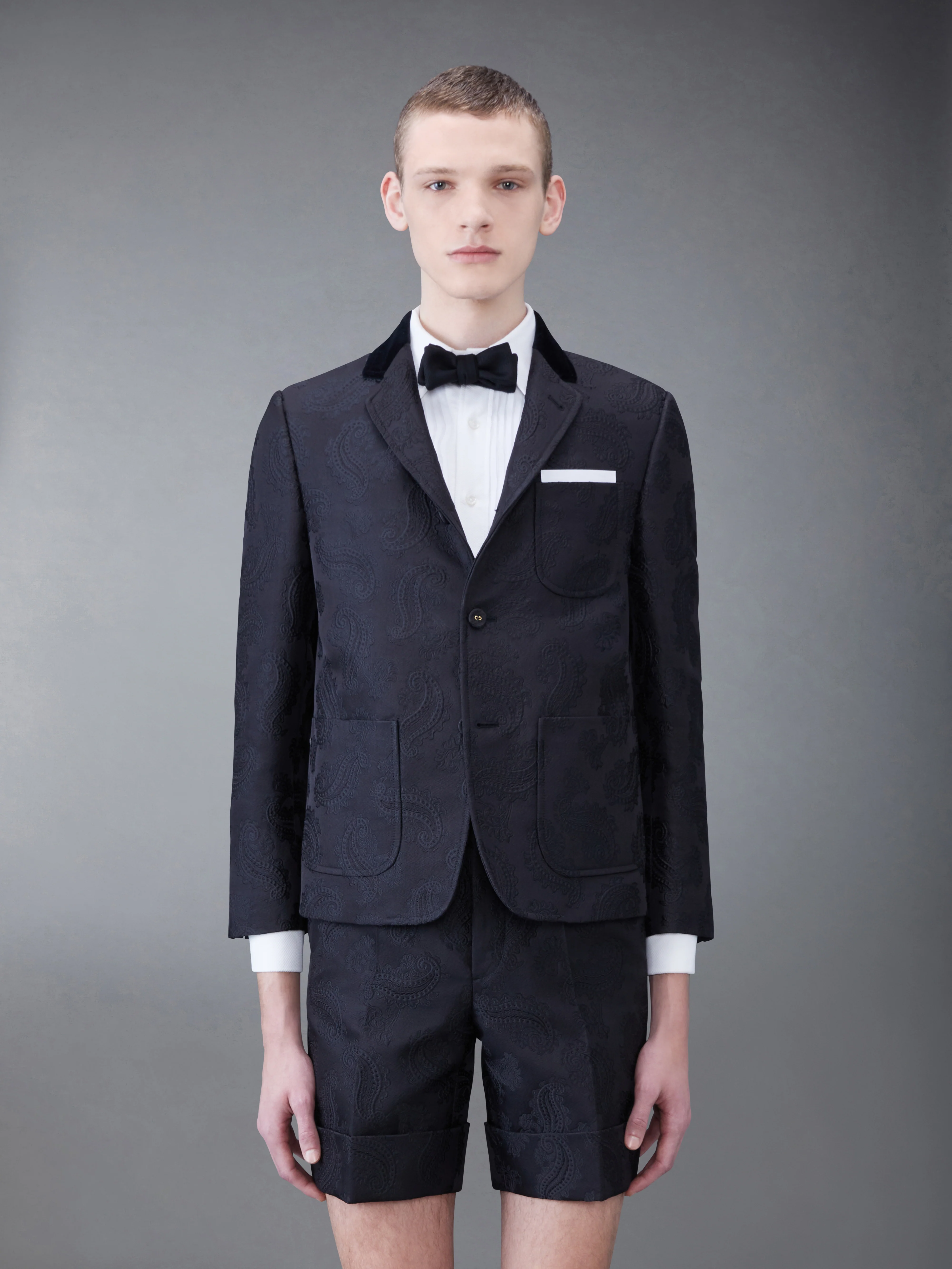 Paisley Jacquard Sack Sport Coat