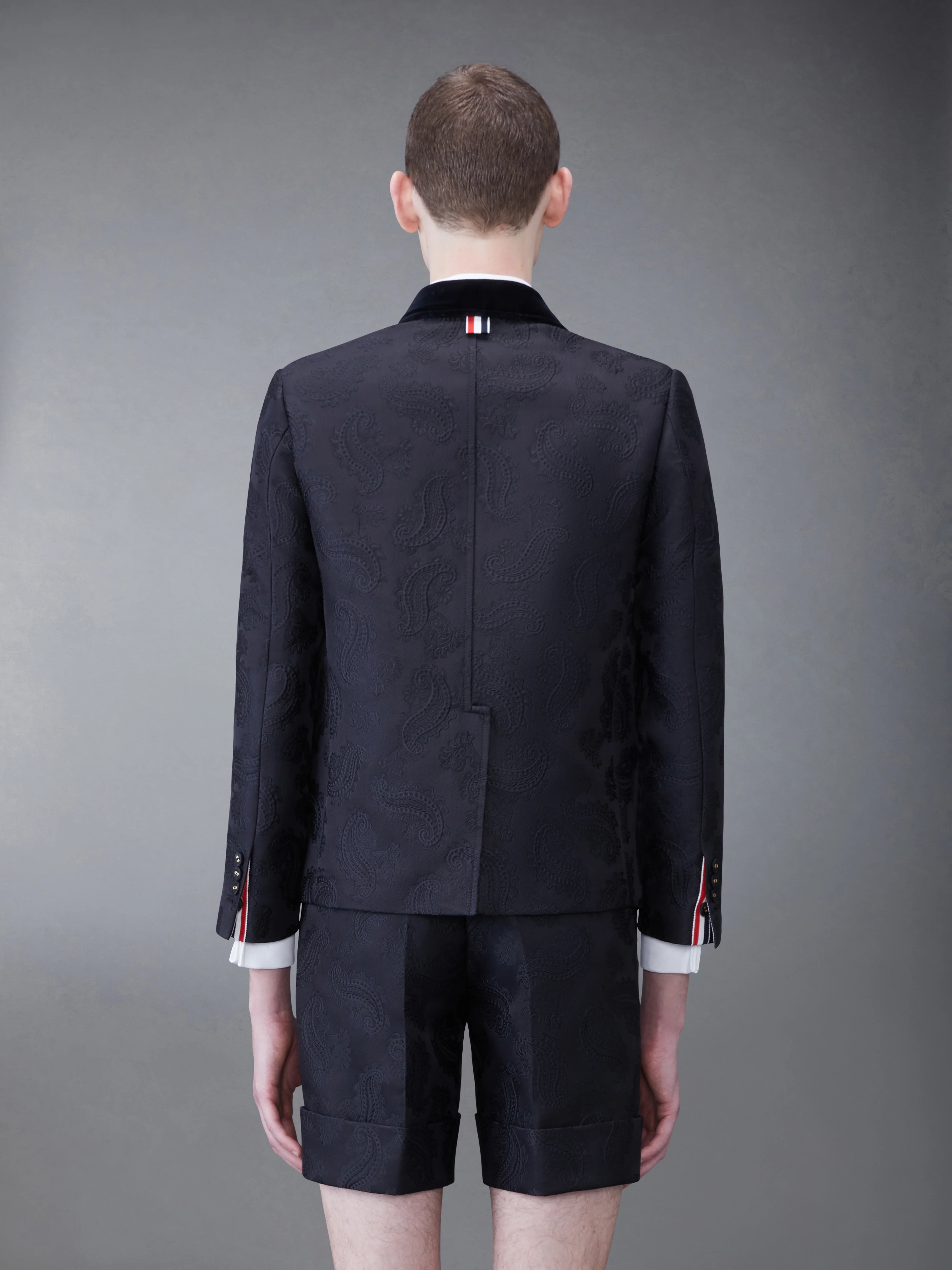 Paisley Jacquard Sack Sport Coat - Image 2