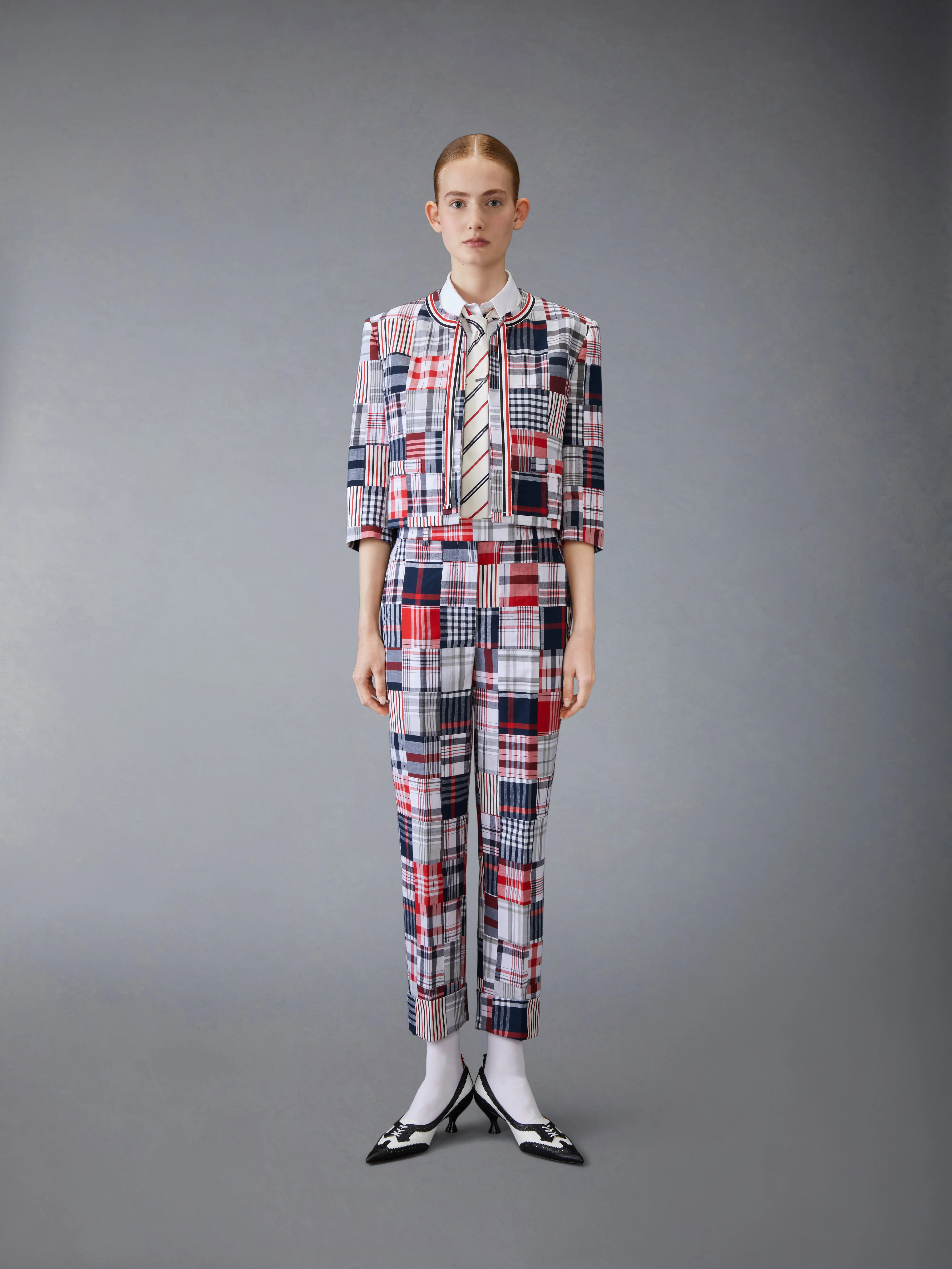 PATCHWORK BOW JACKET - Image 3