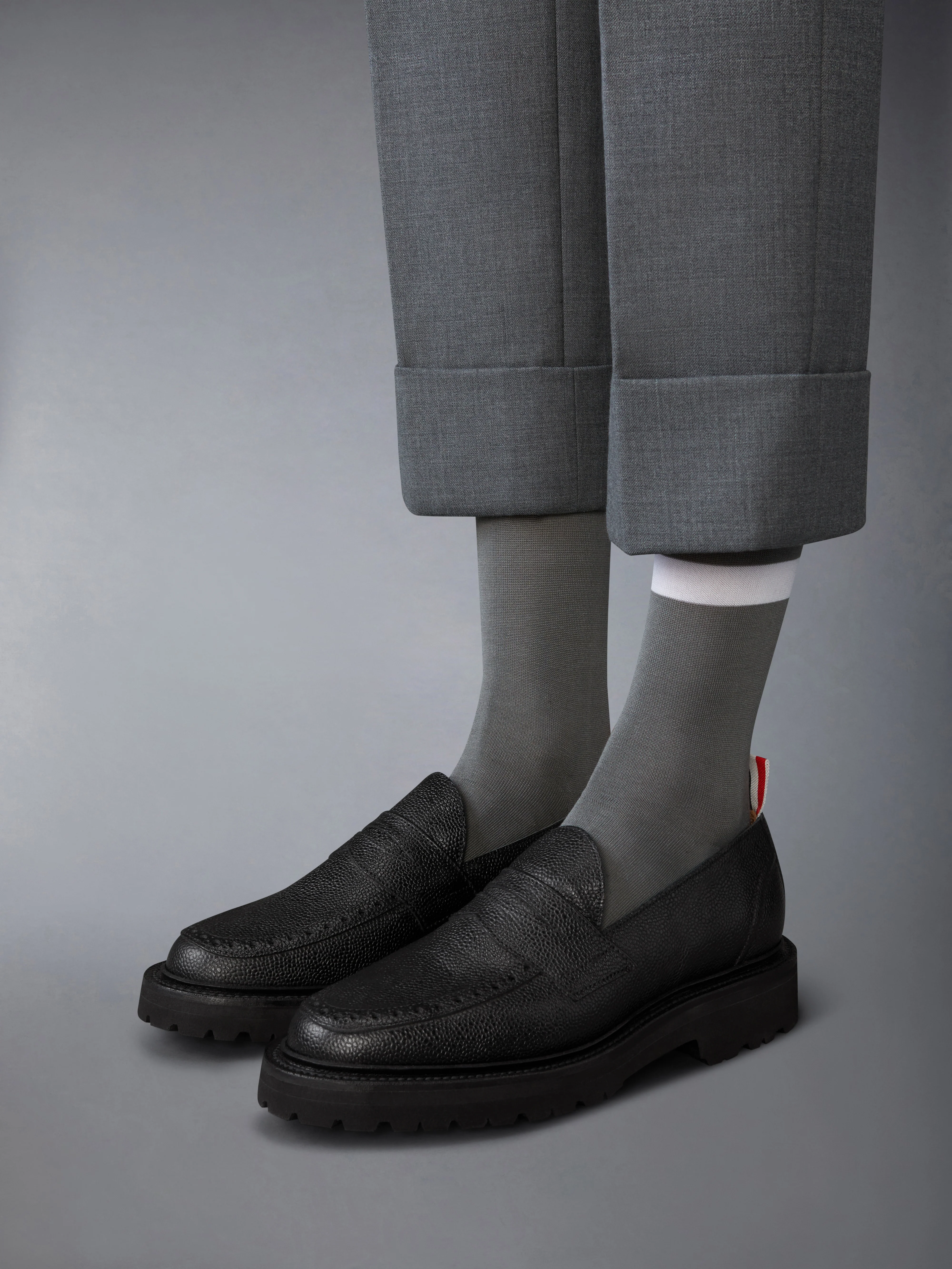 PEBBLE GRAIN COMMANDO SOLE PENNY LOAFER - Image 4