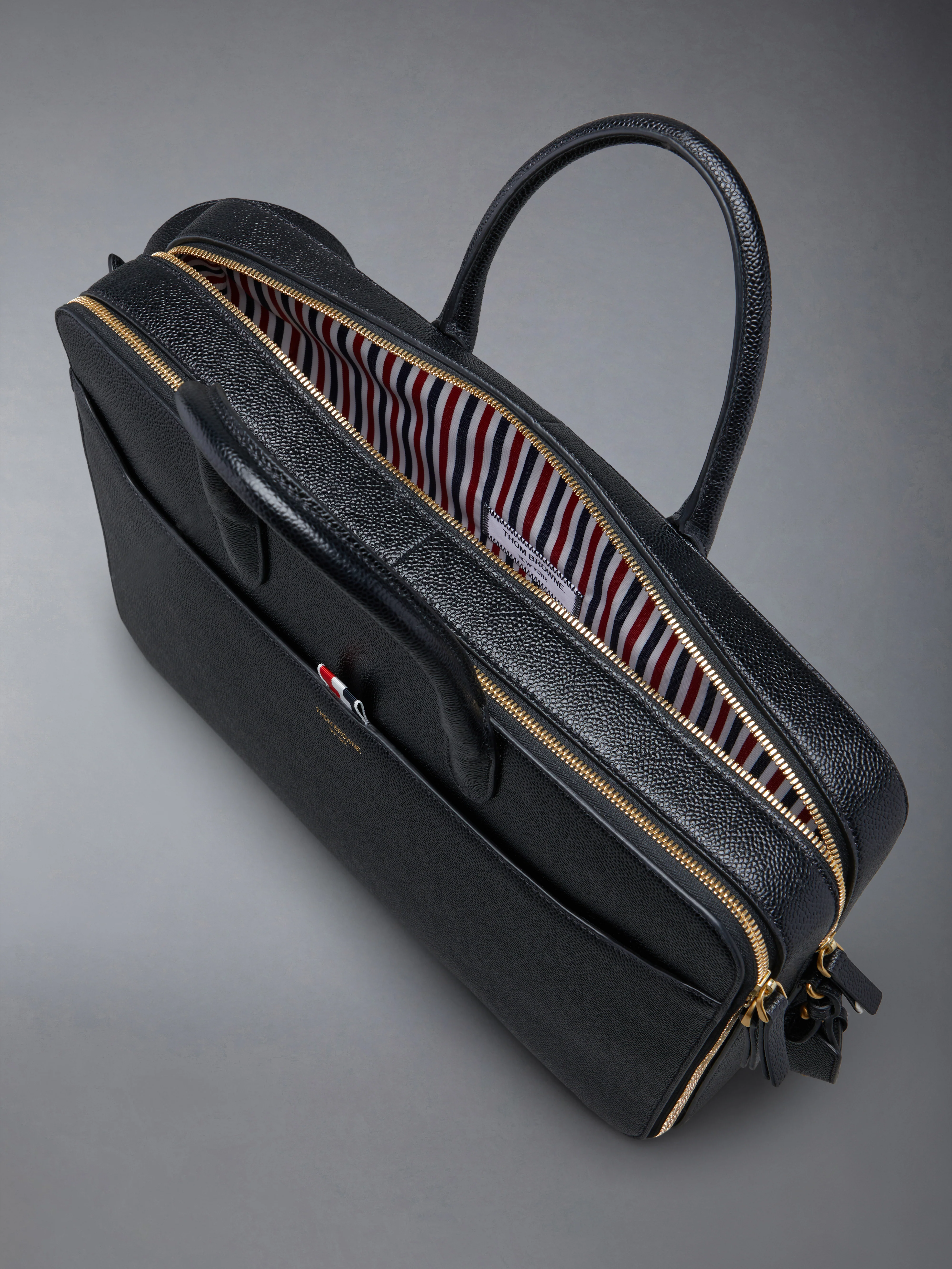 PEBBLE GRAIN DOUBLE COMPARTMENT BUSINESS BAG - Image 5
