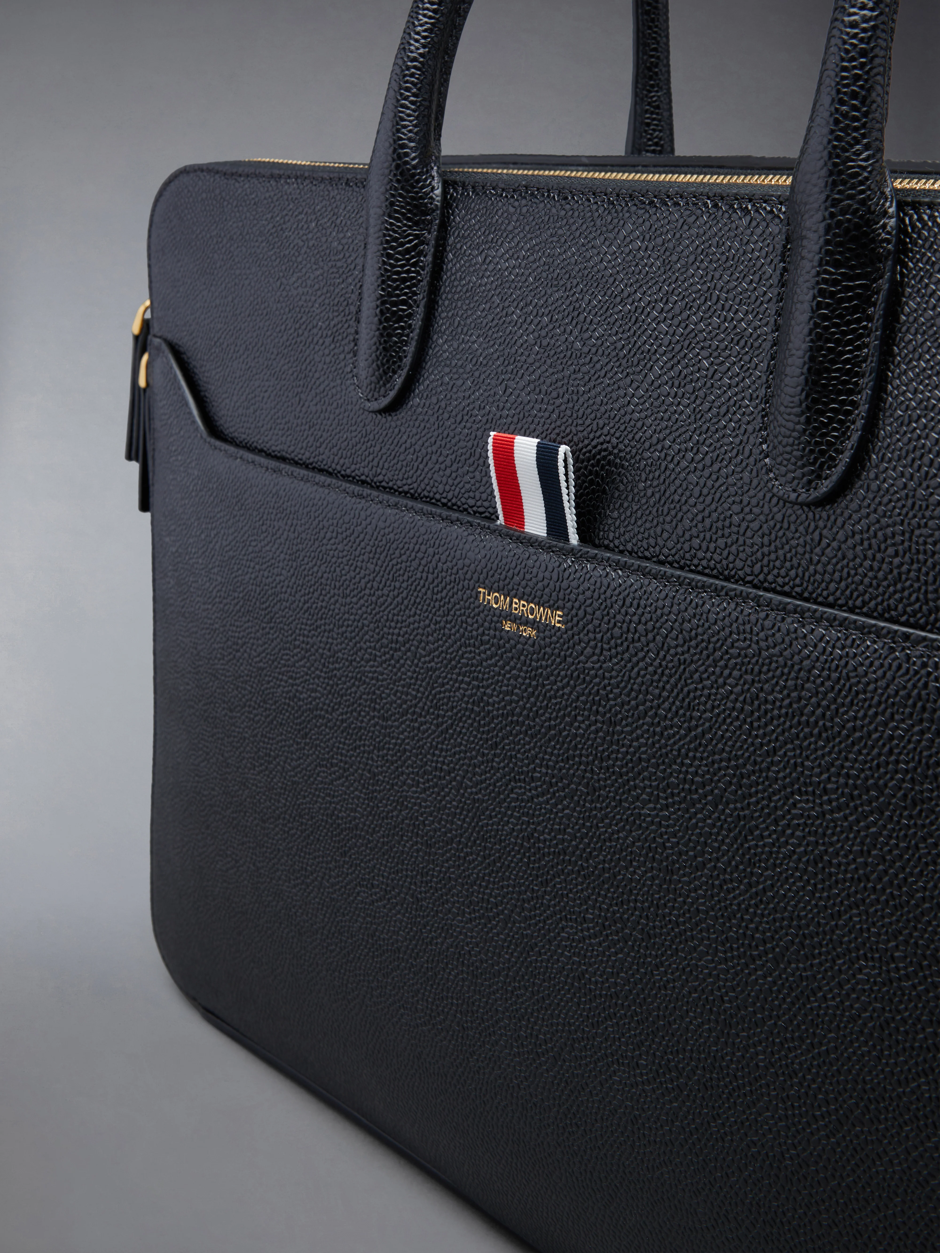 PEBBLE GRAIN DOUBLE COMPARTMENT BUSINESS BAG - Image 6