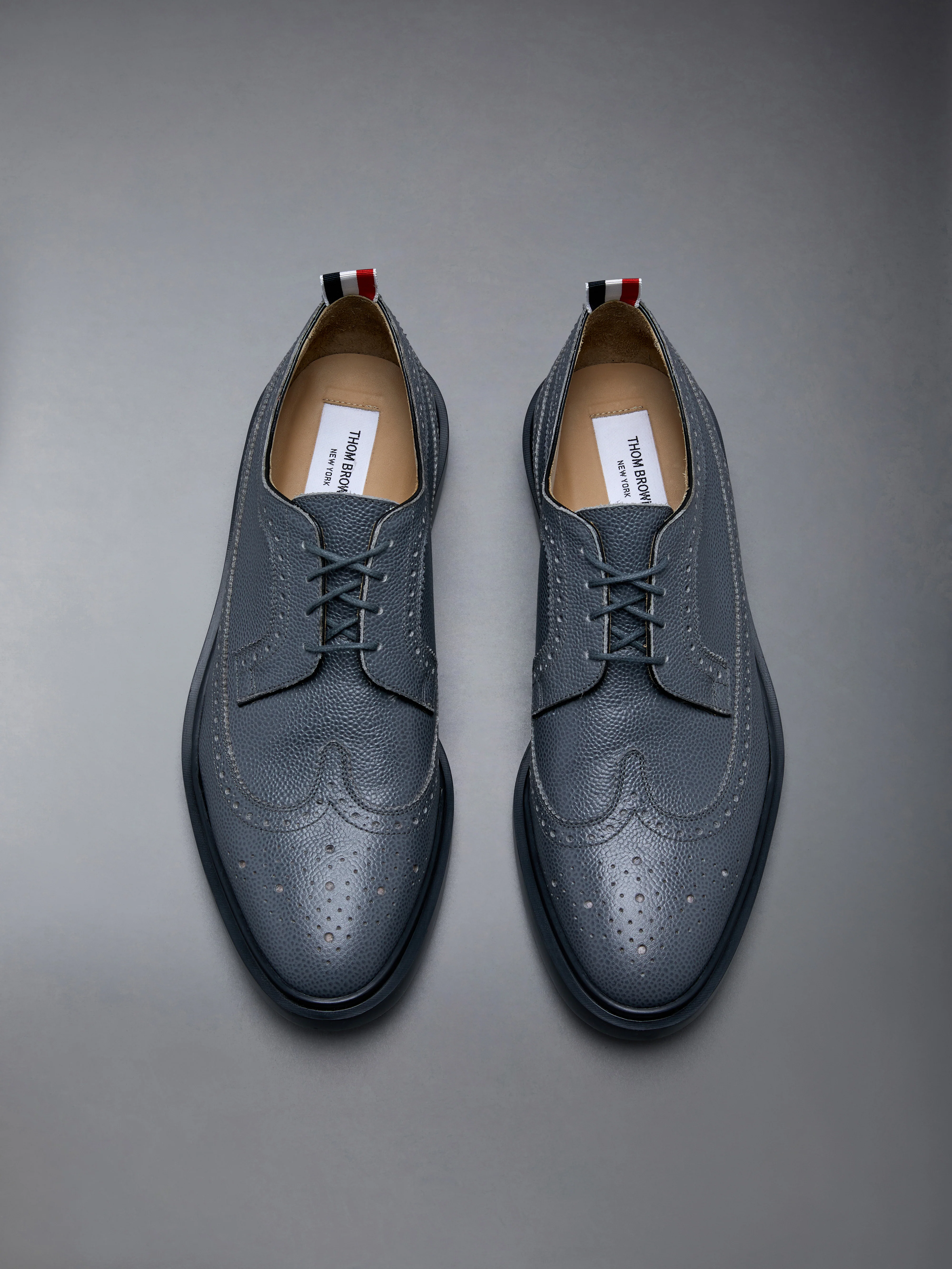 Pebble Grain Leather Longwing Brogue - Image 5