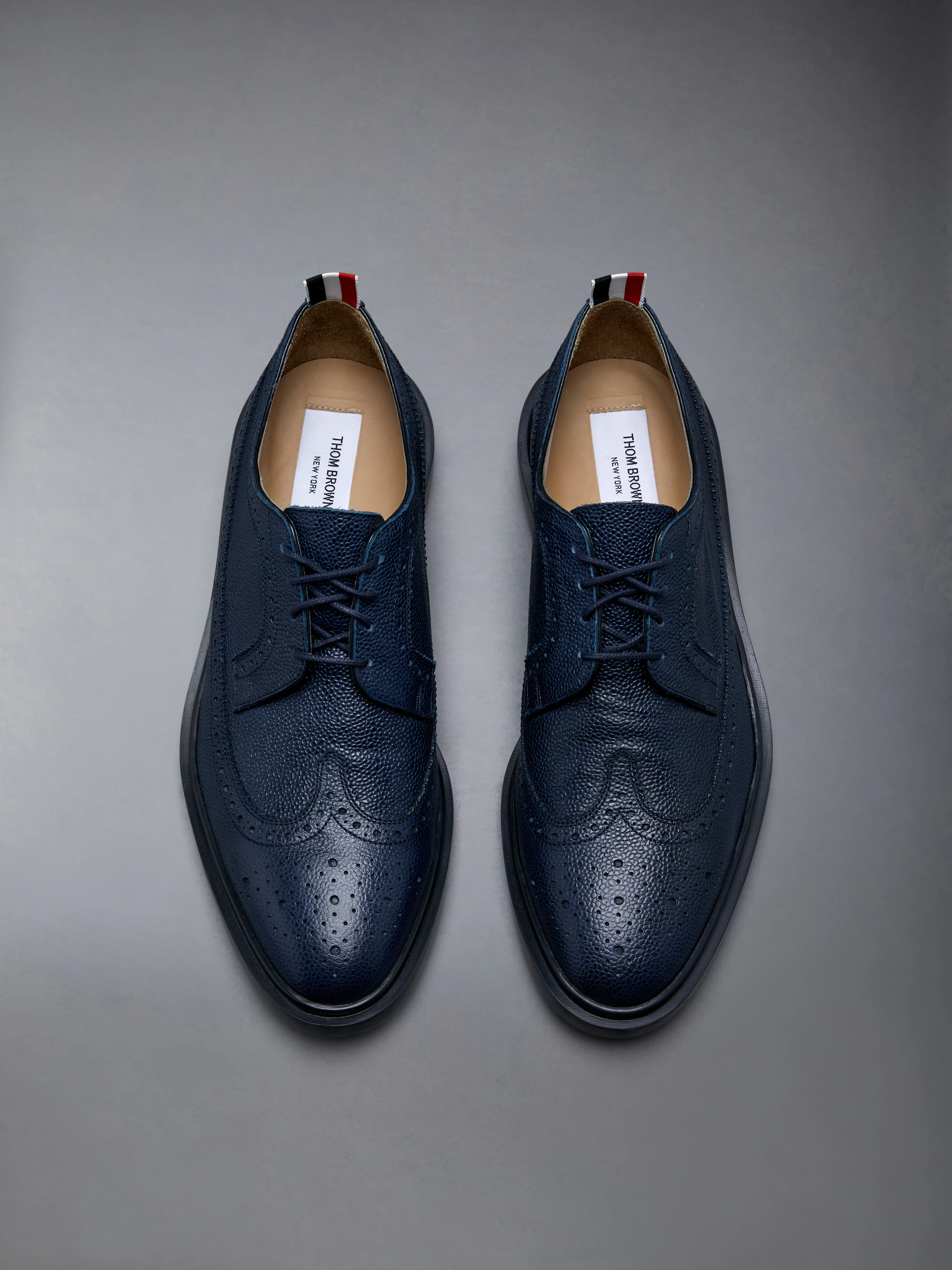 Pebble Grain Leather Longwing Brogue - Image 4