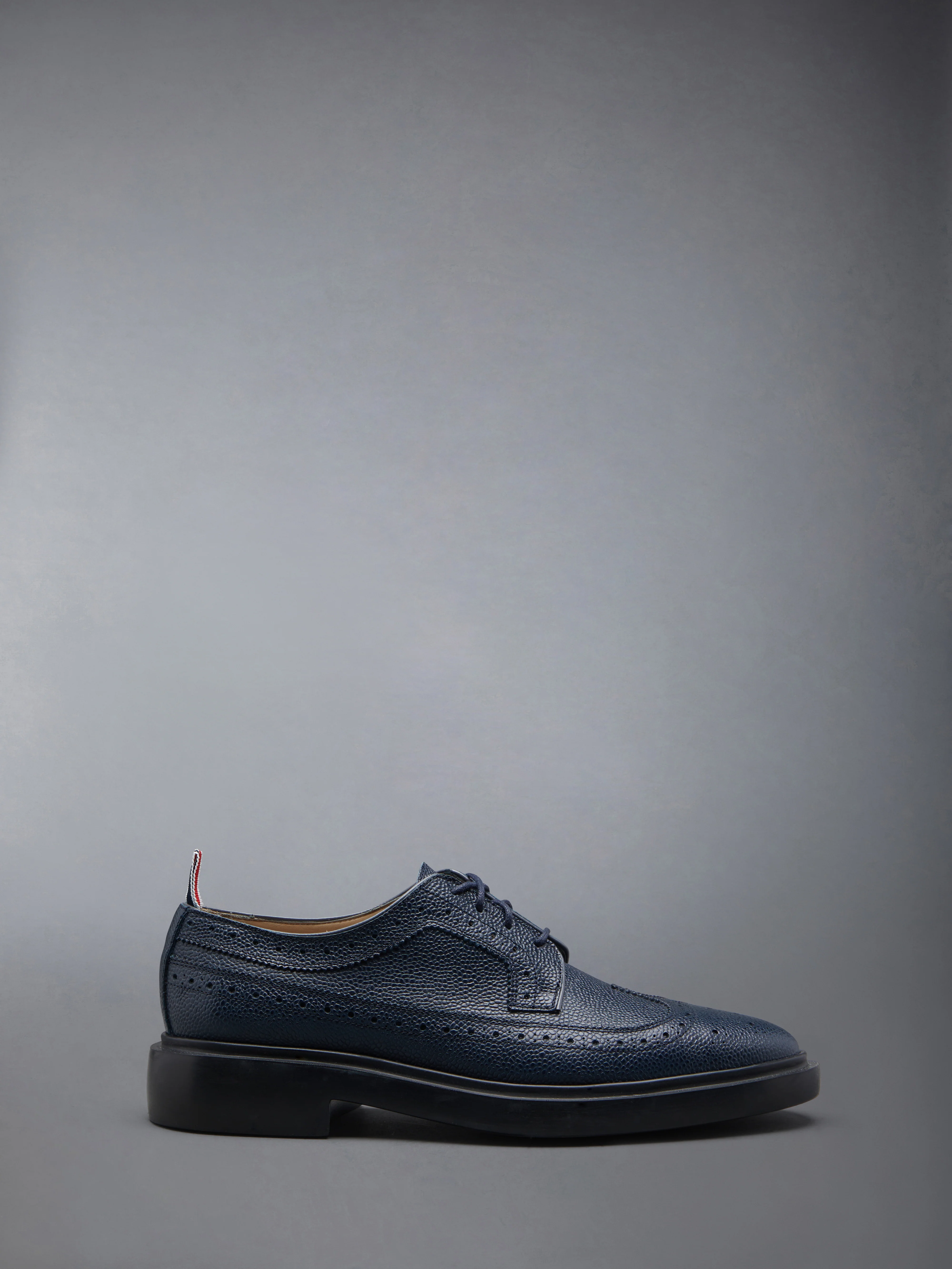PEBBLE GRAIN LIGHTWEIGHT RUBBER SOLE CLASSIC LONGWING BROGUES