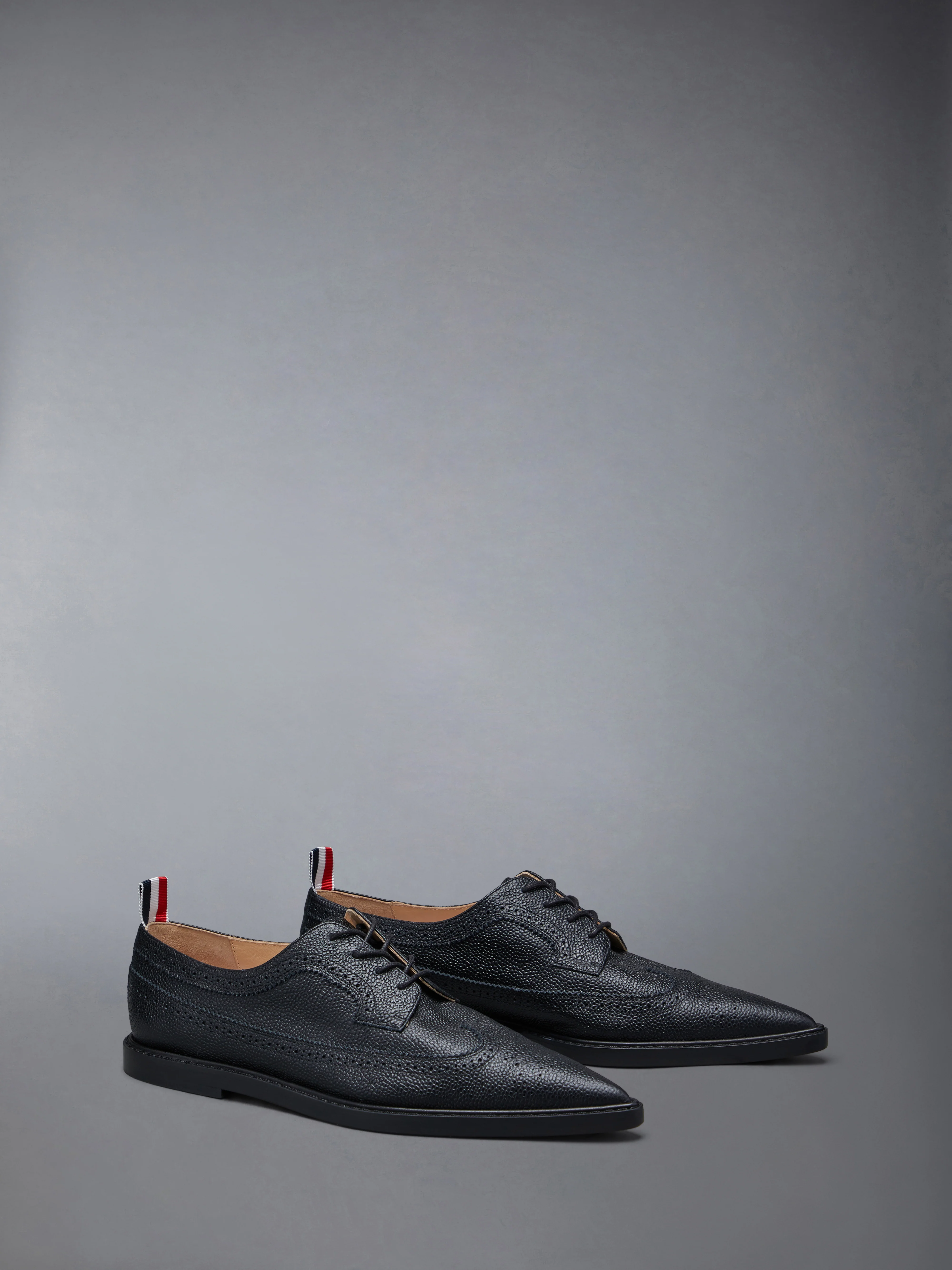 PEBBLE GRAIN LONGWING POINTED BROGUE - Image 2