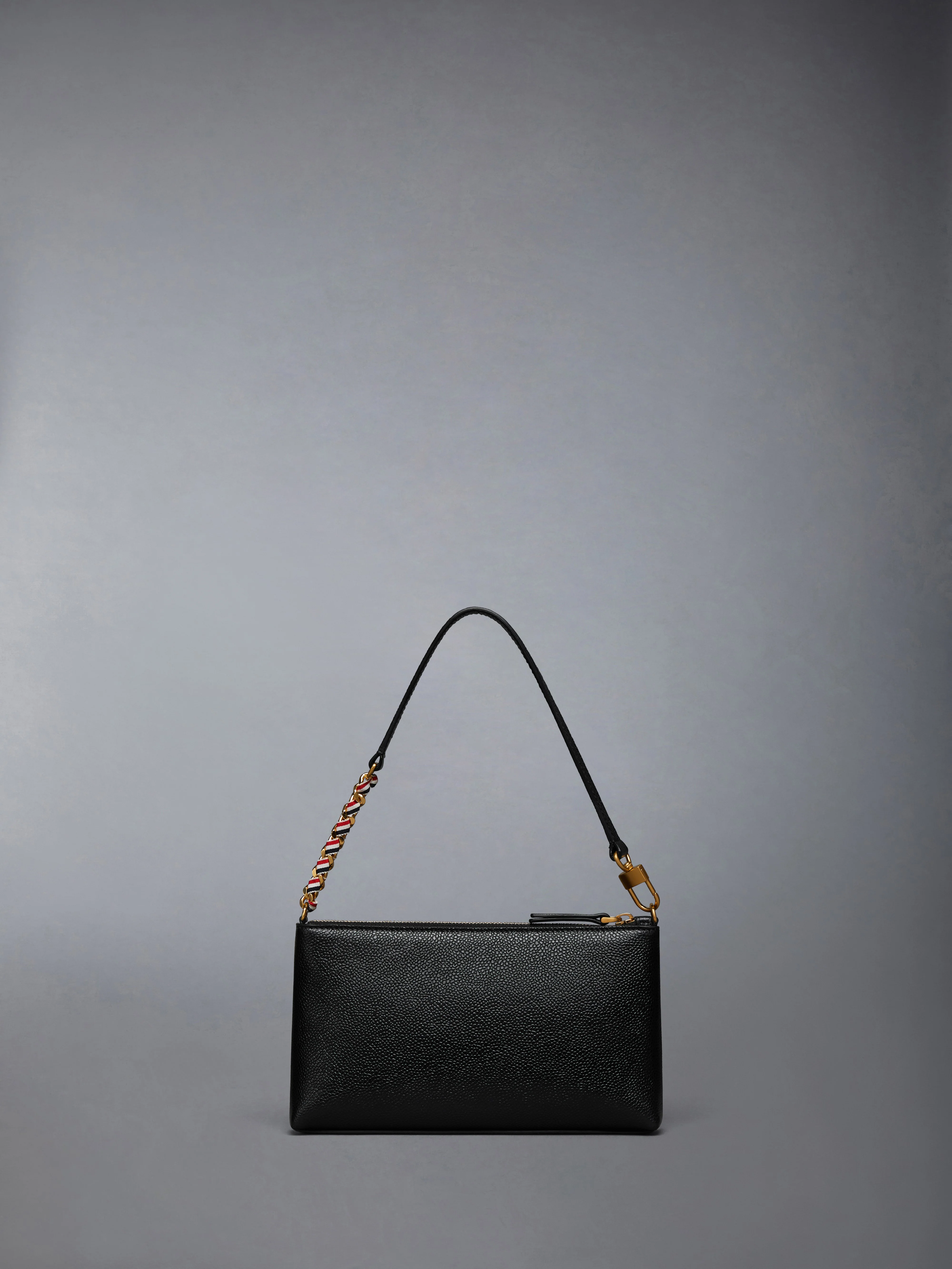 PEBBLE GRAIN ZIPPED MINI BAG - Image 3
