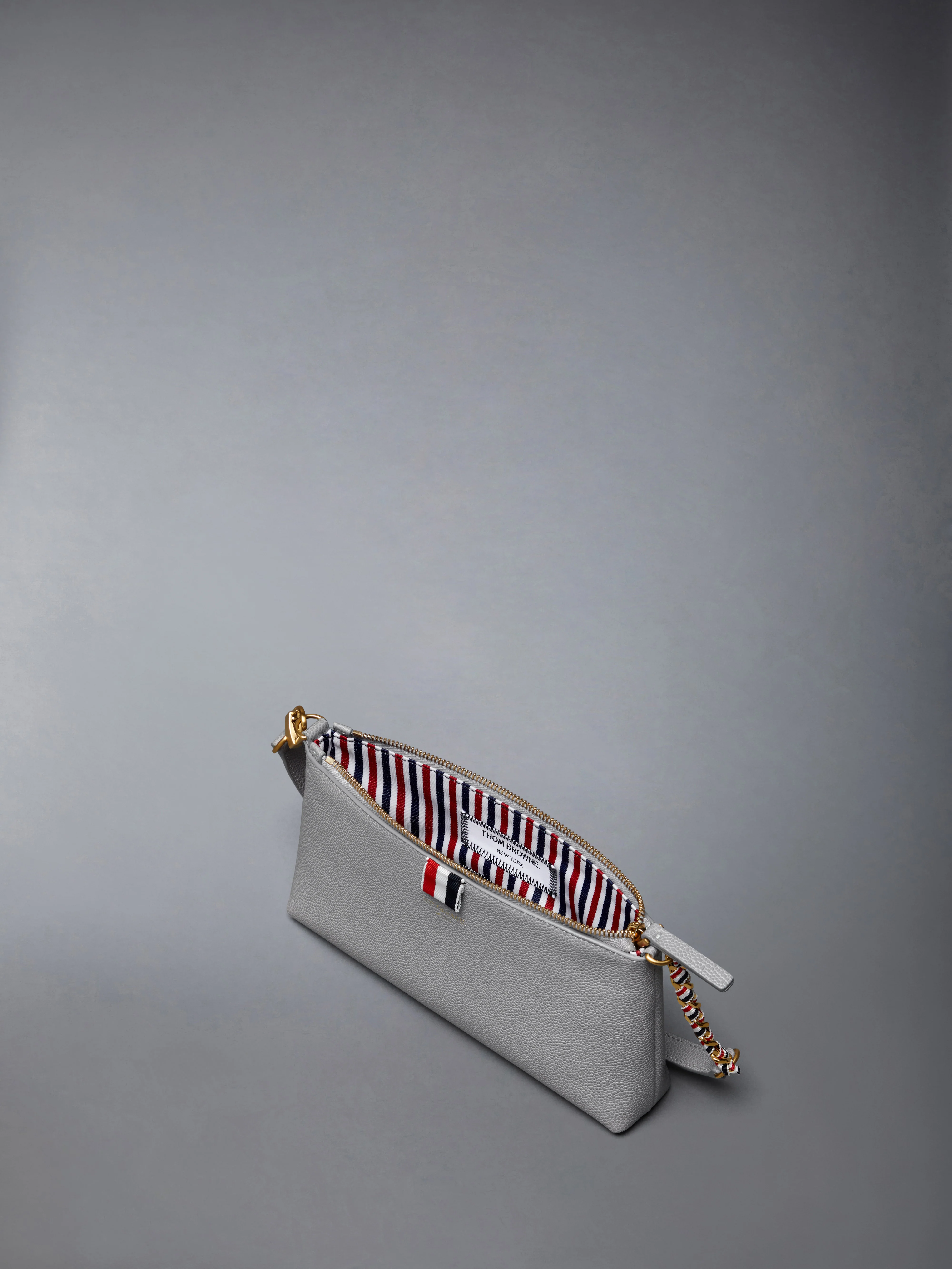 PEBBLE GRAIN ZIPPED MINI BAG - Image 5