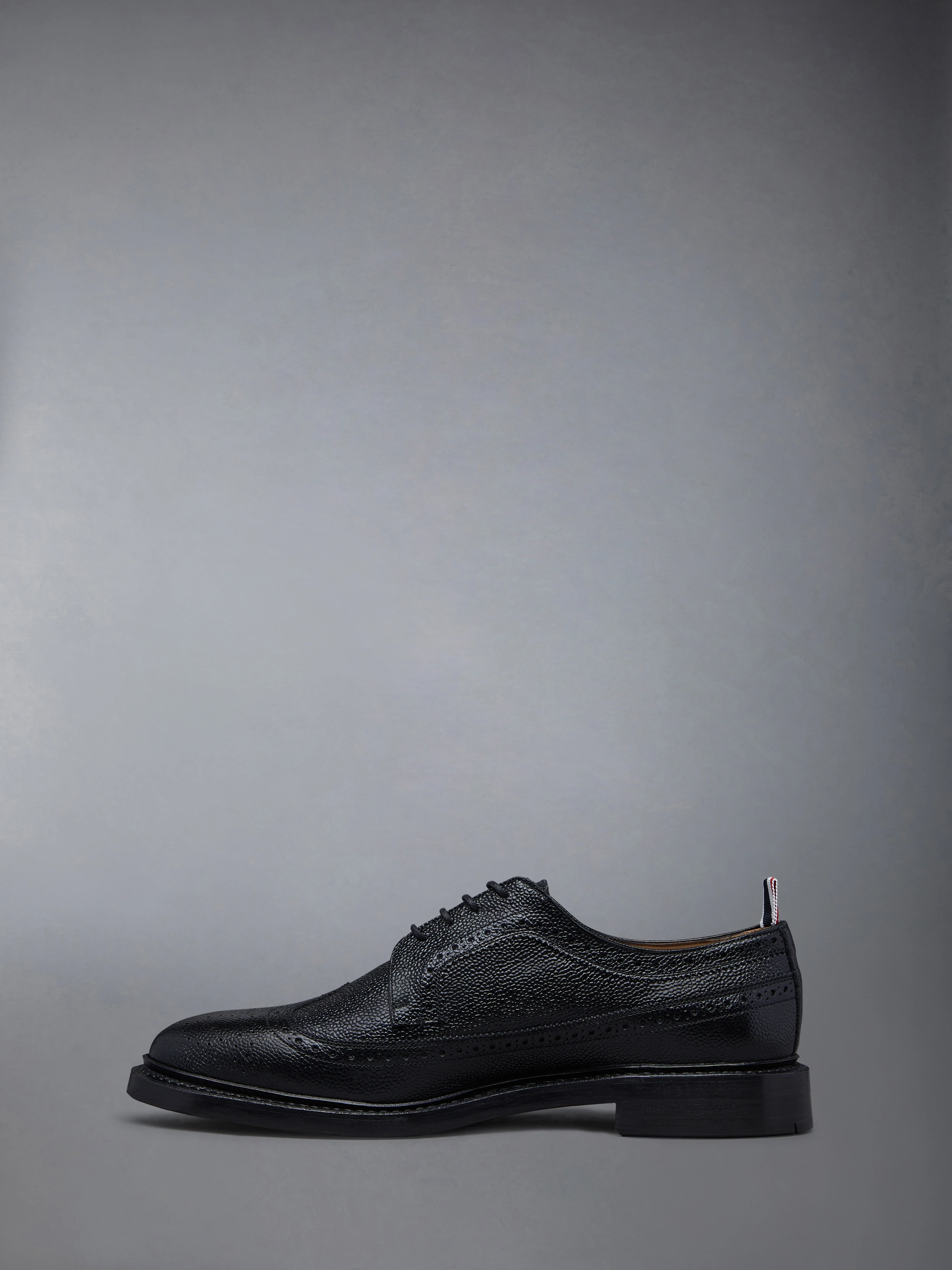 PEBBLE LUCIDO LEATHER SOLE LONGWING BROGUE - Image 3