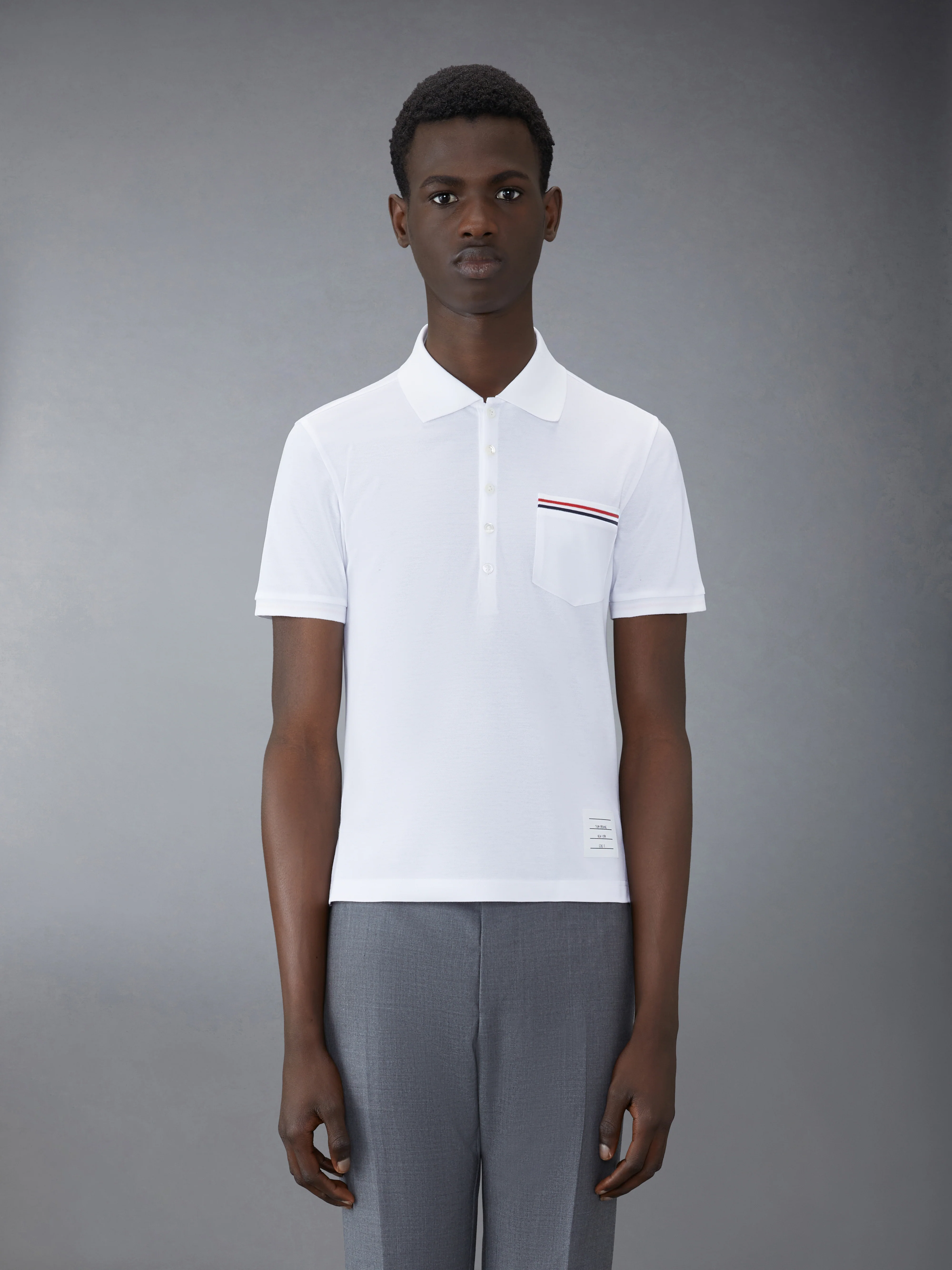 PIQUE POCKET POLO