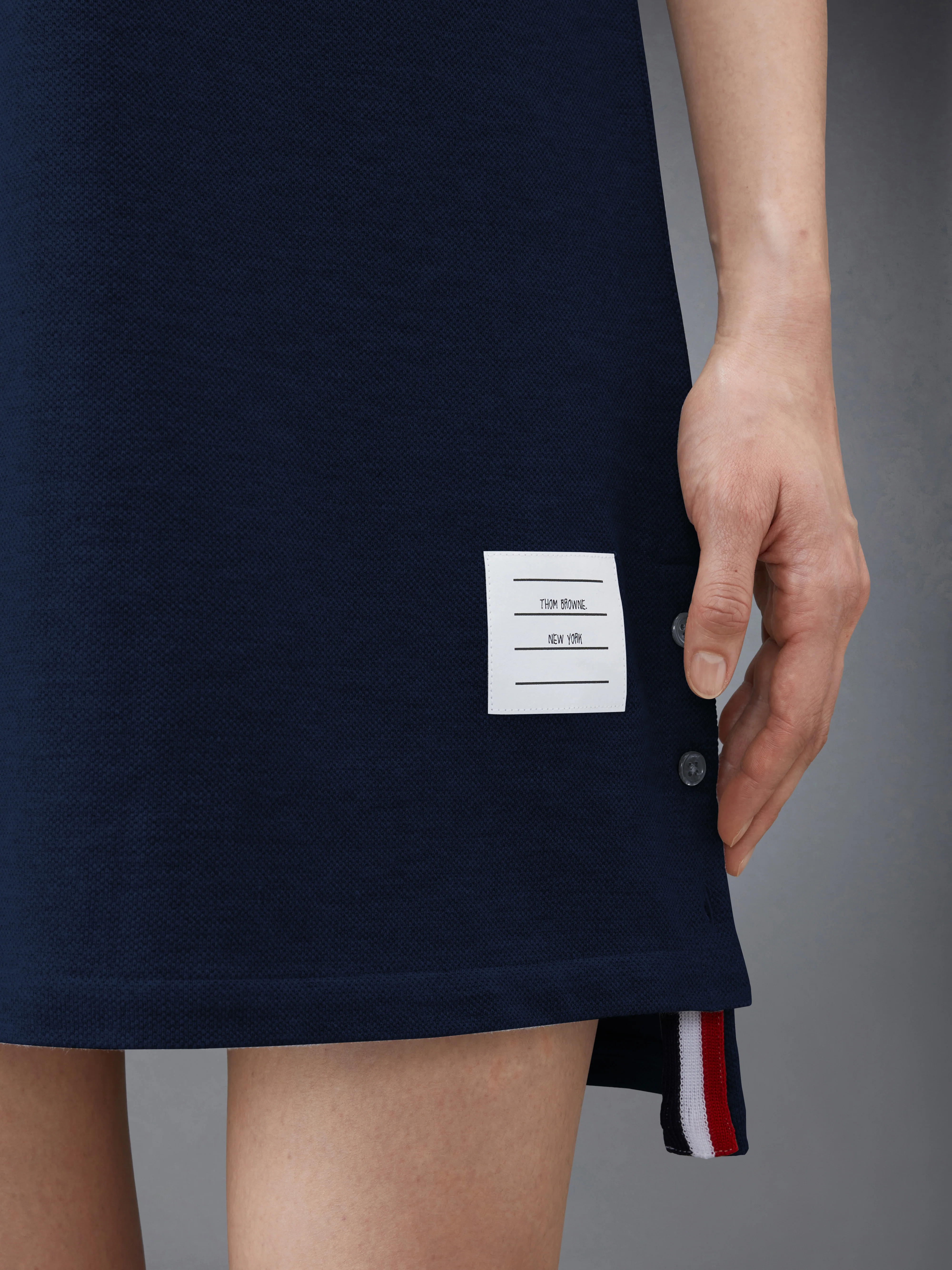 PIQUE RWB STRIPE POLO DRESS - Image 6