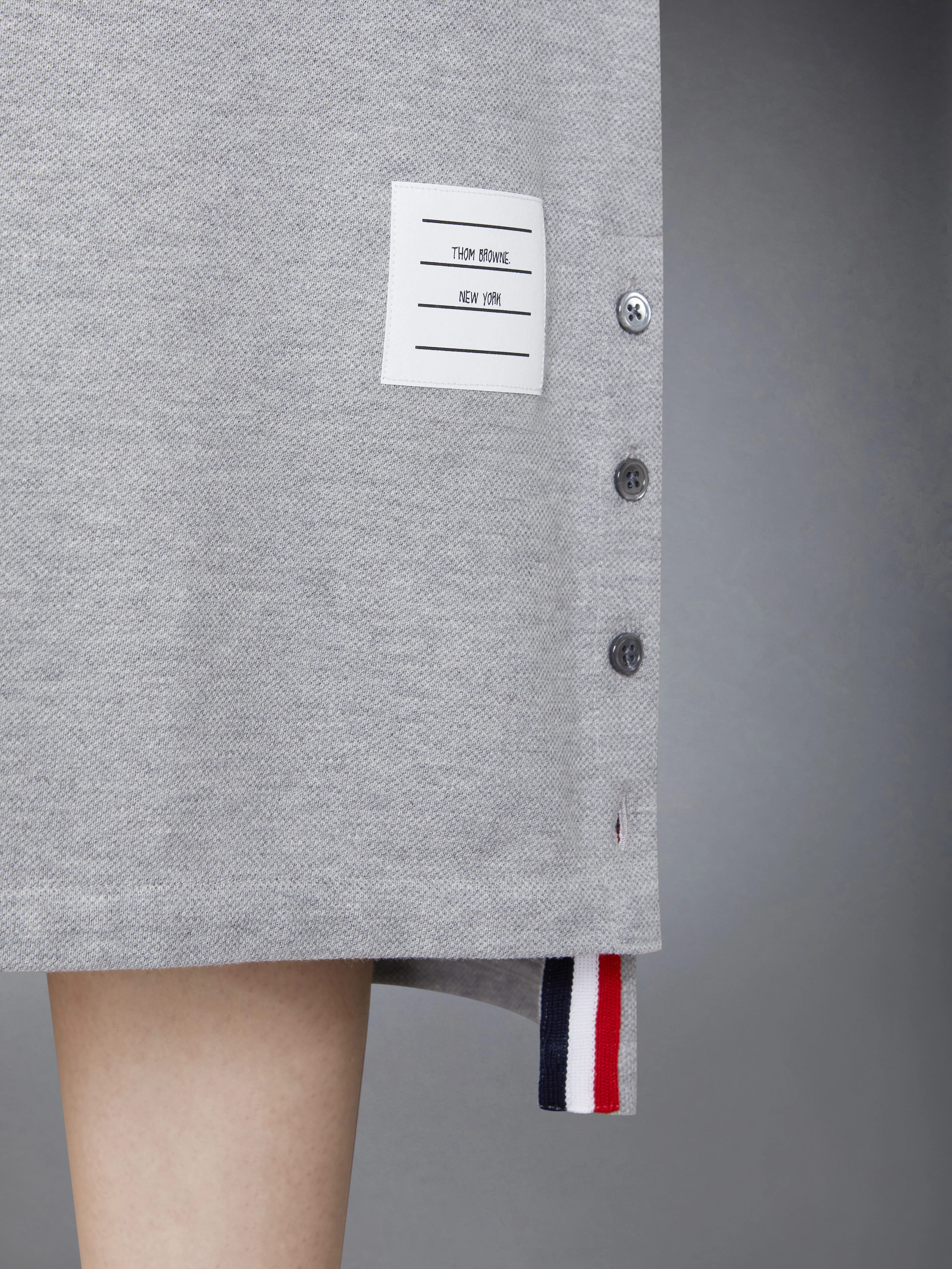 PIQUE RWB STRIPE POLO MIDI DRESS - Image 4