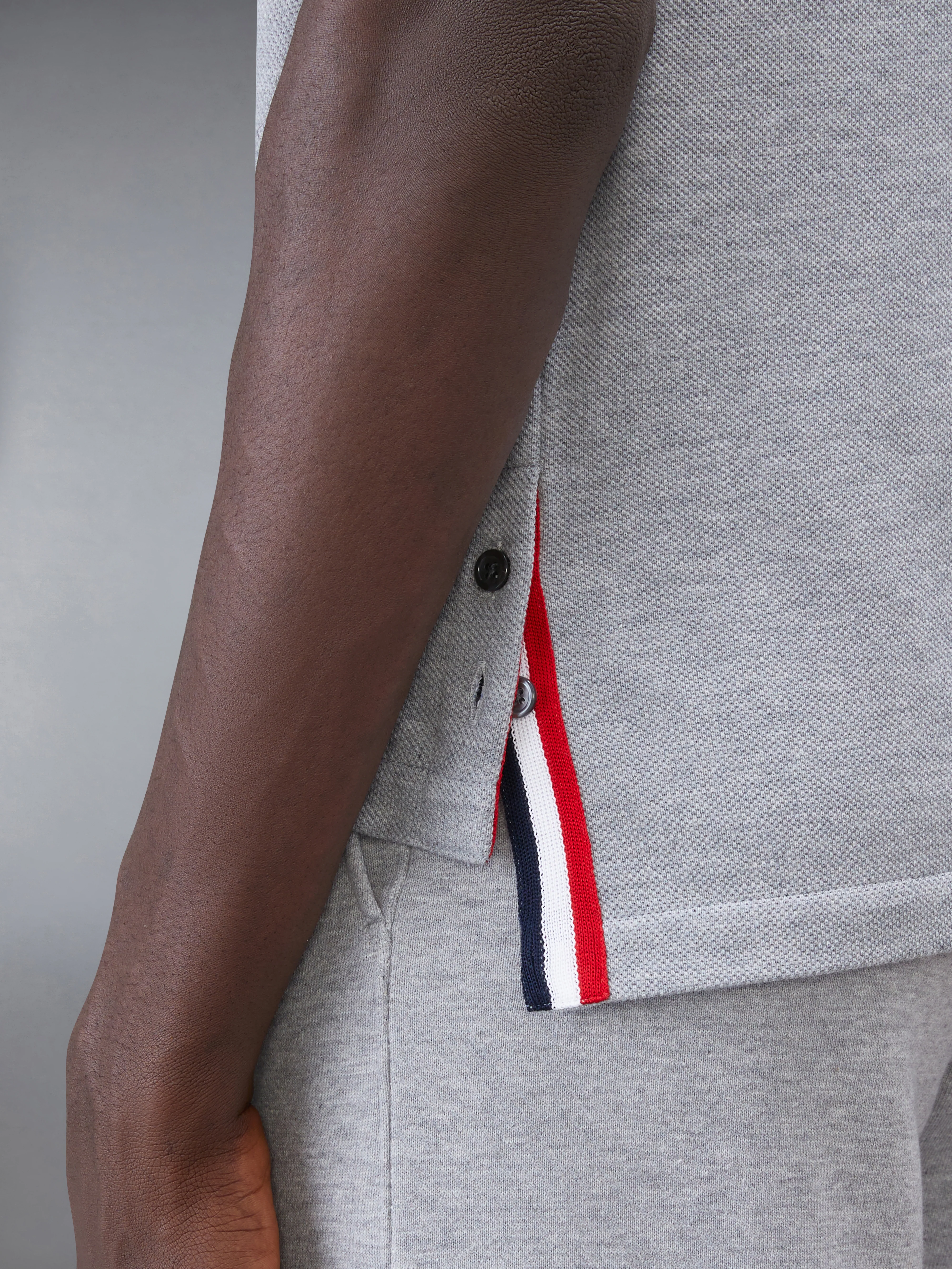 PIQUE RWB STRIPE RELAXED POLO - Image 6