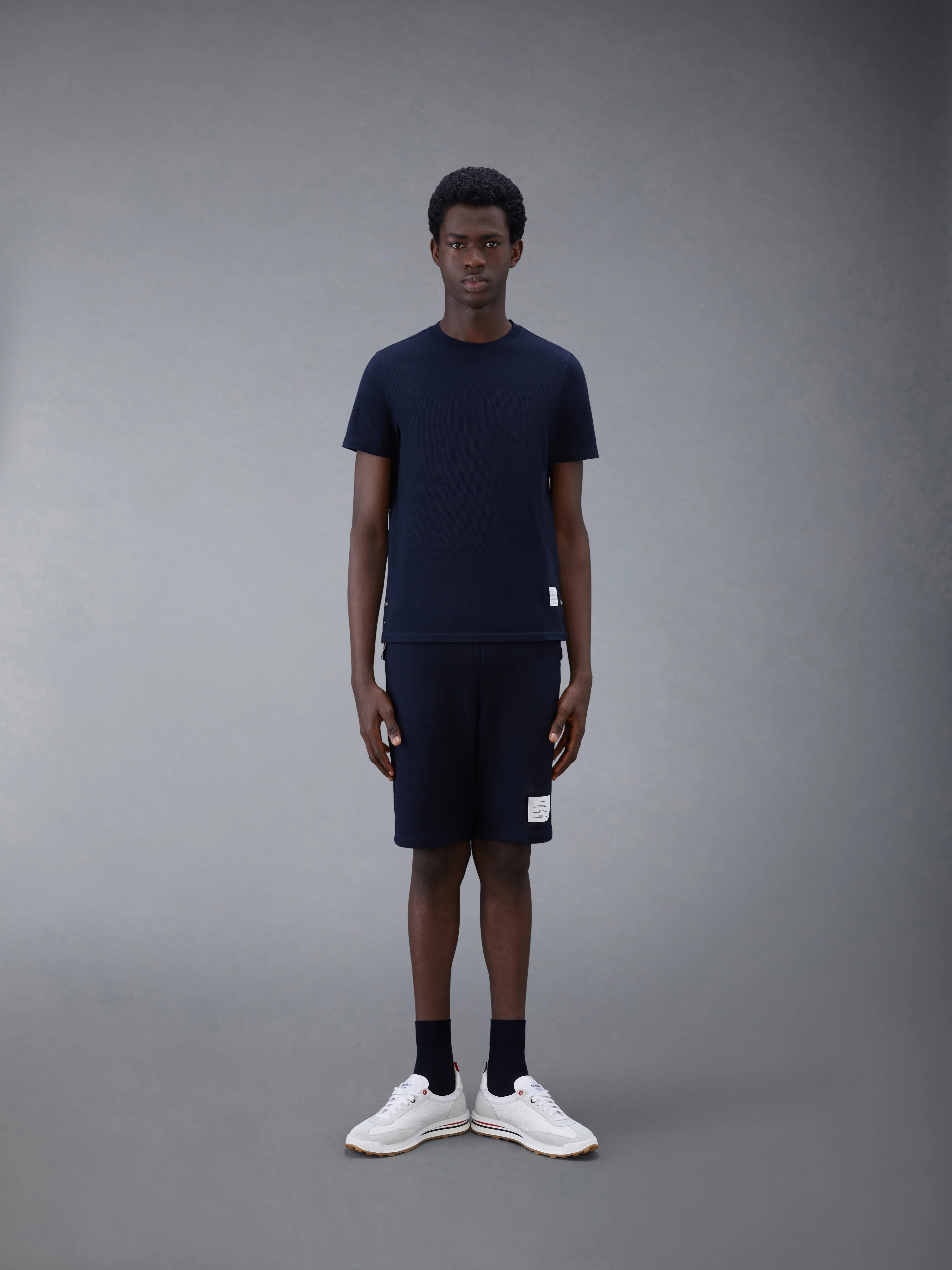 PIQUE RWB STRIPE RELAXED TEE - Image 3