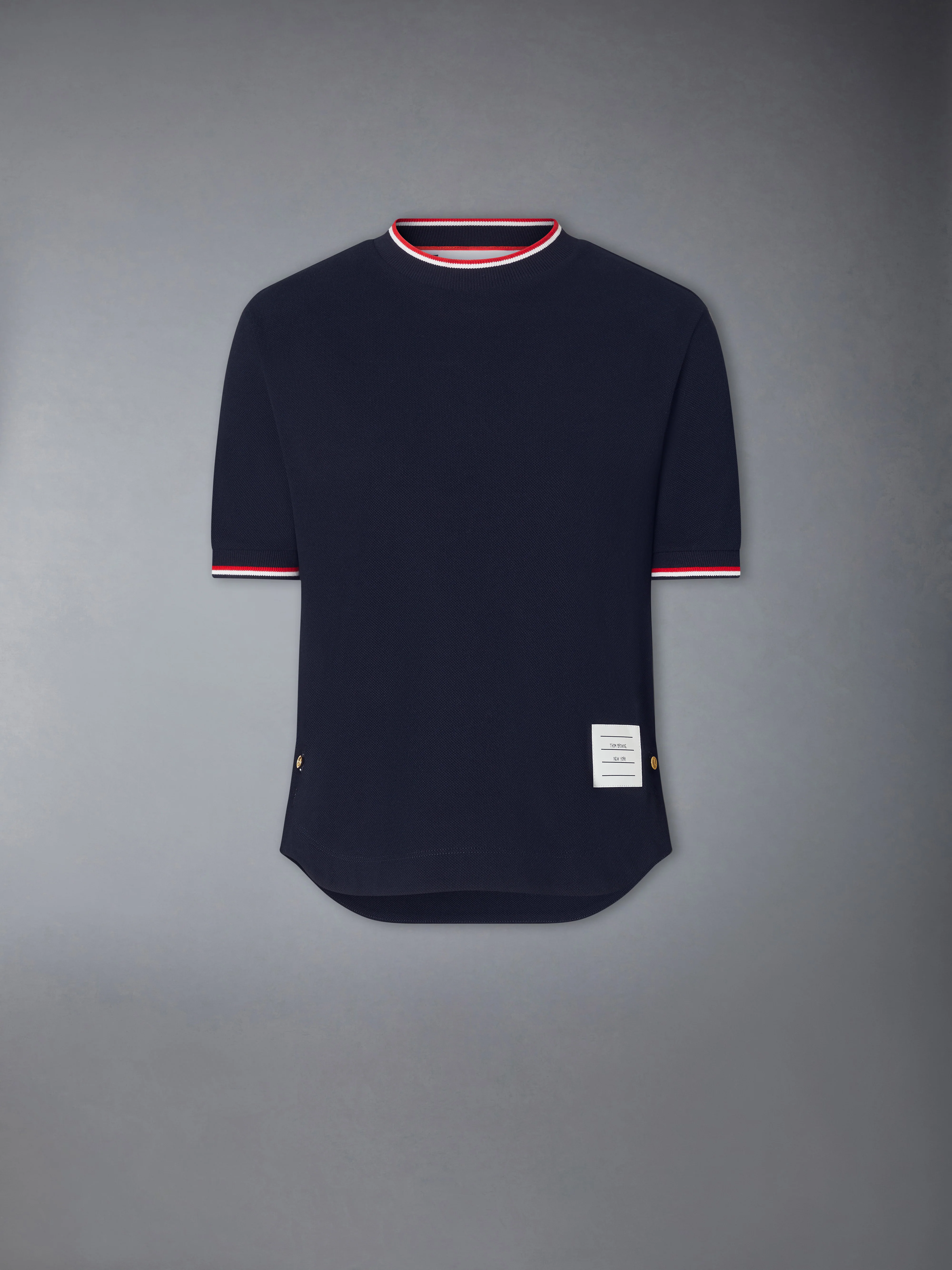 PIQUE RWB TIPPING TEE - Image 6