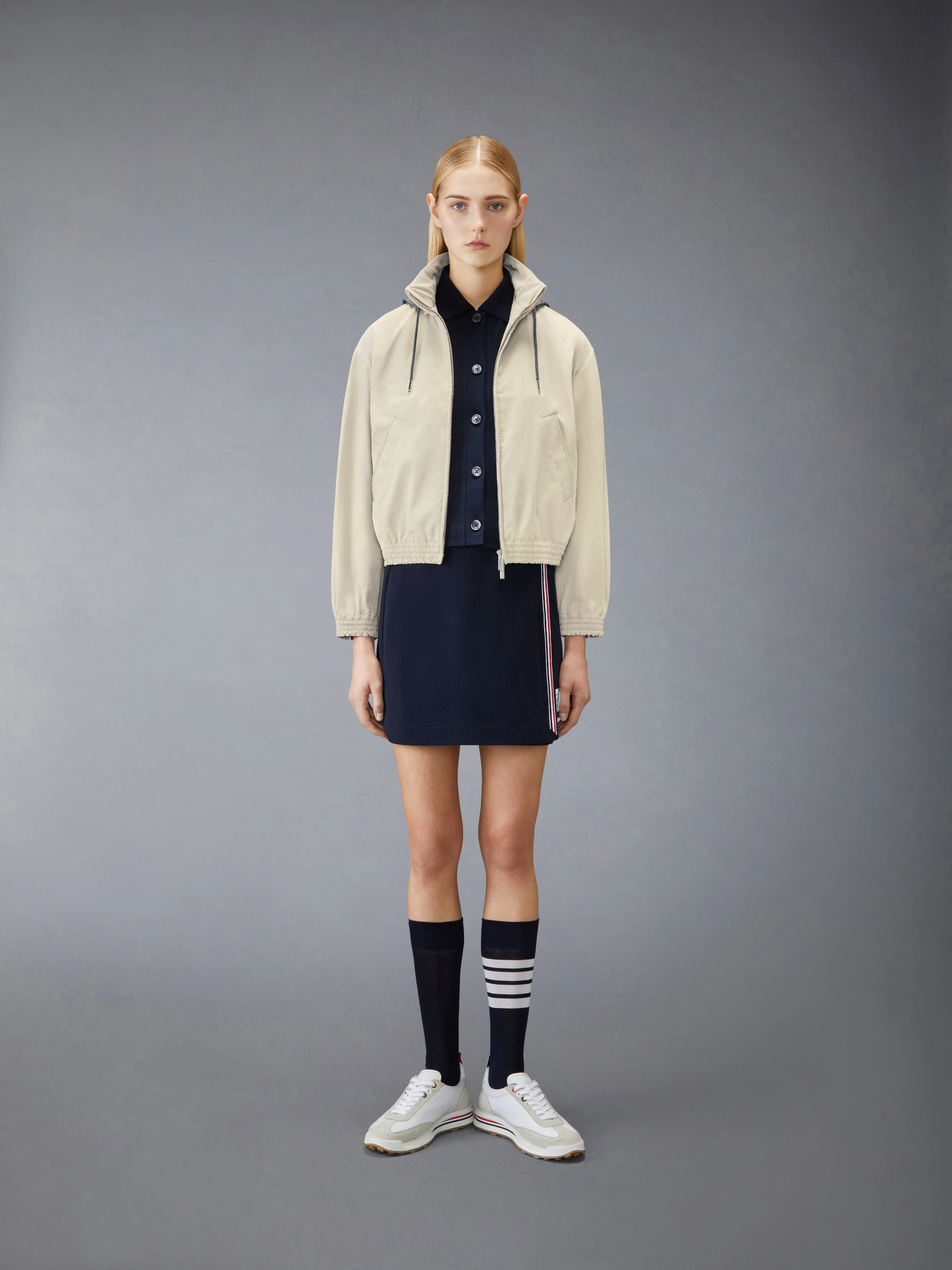 PIQUE RWB TRIM WRAP SKIRT - Image 4