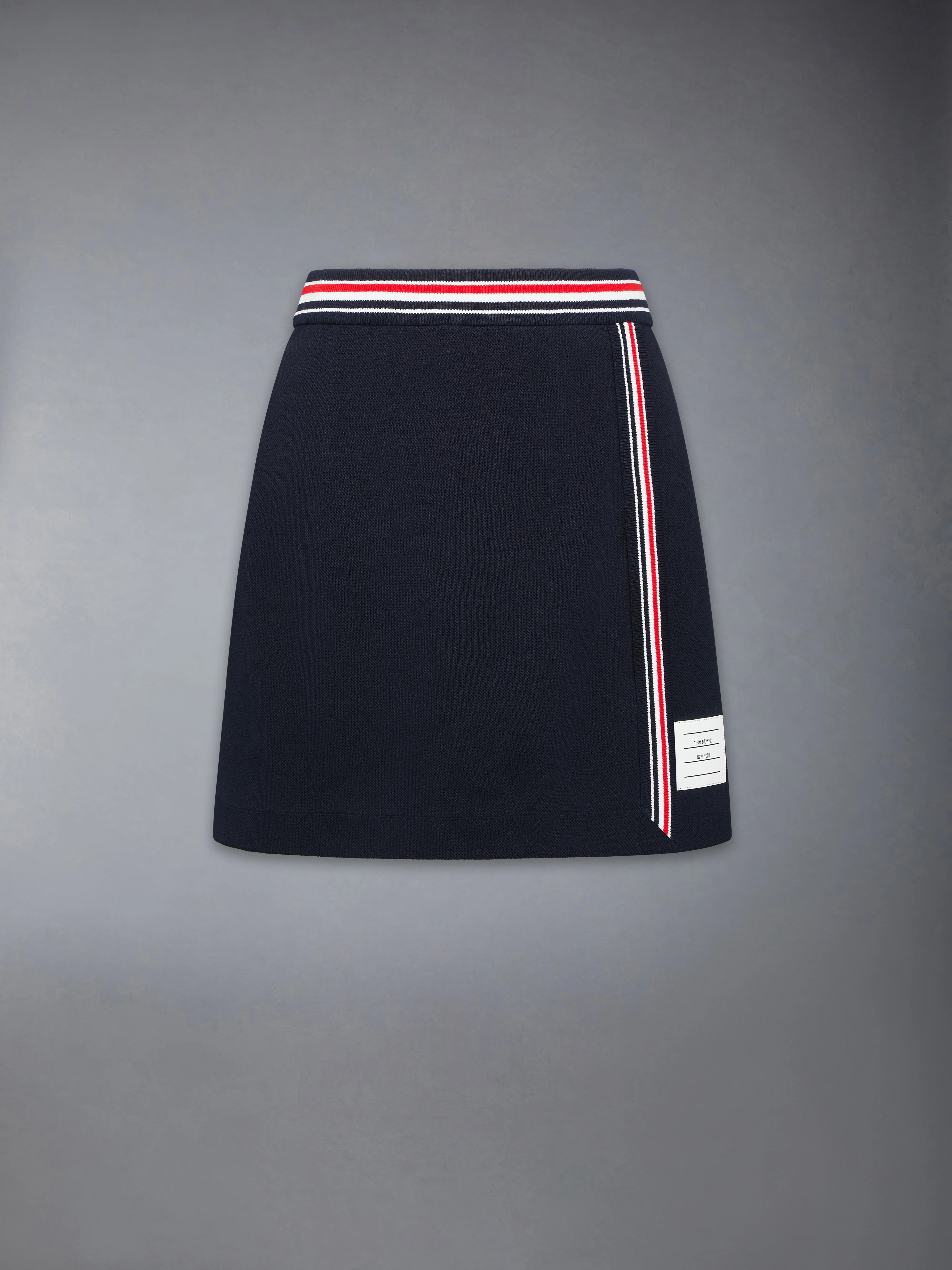 PIQUE RWB TRIM WRAP SKIRT - Image 7