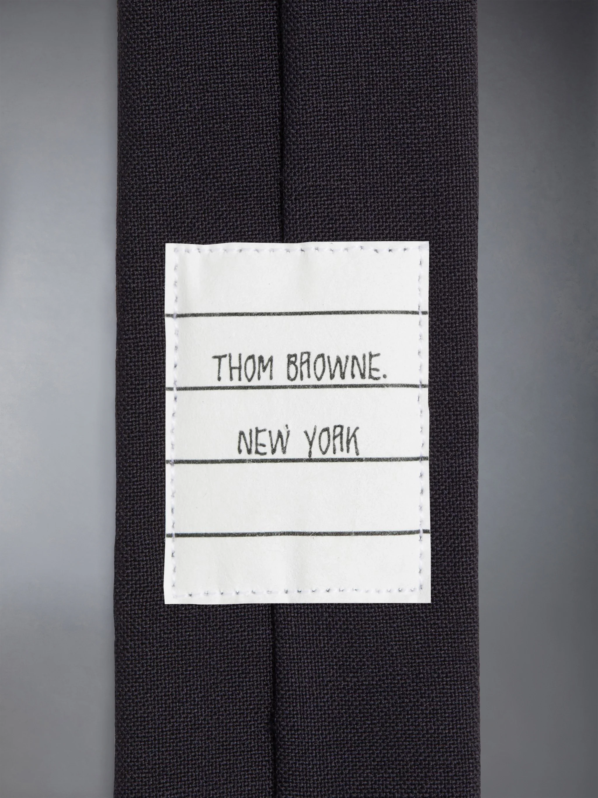 PLAIN WEAVE 4-BAR CLASSIC TIE - Image 2