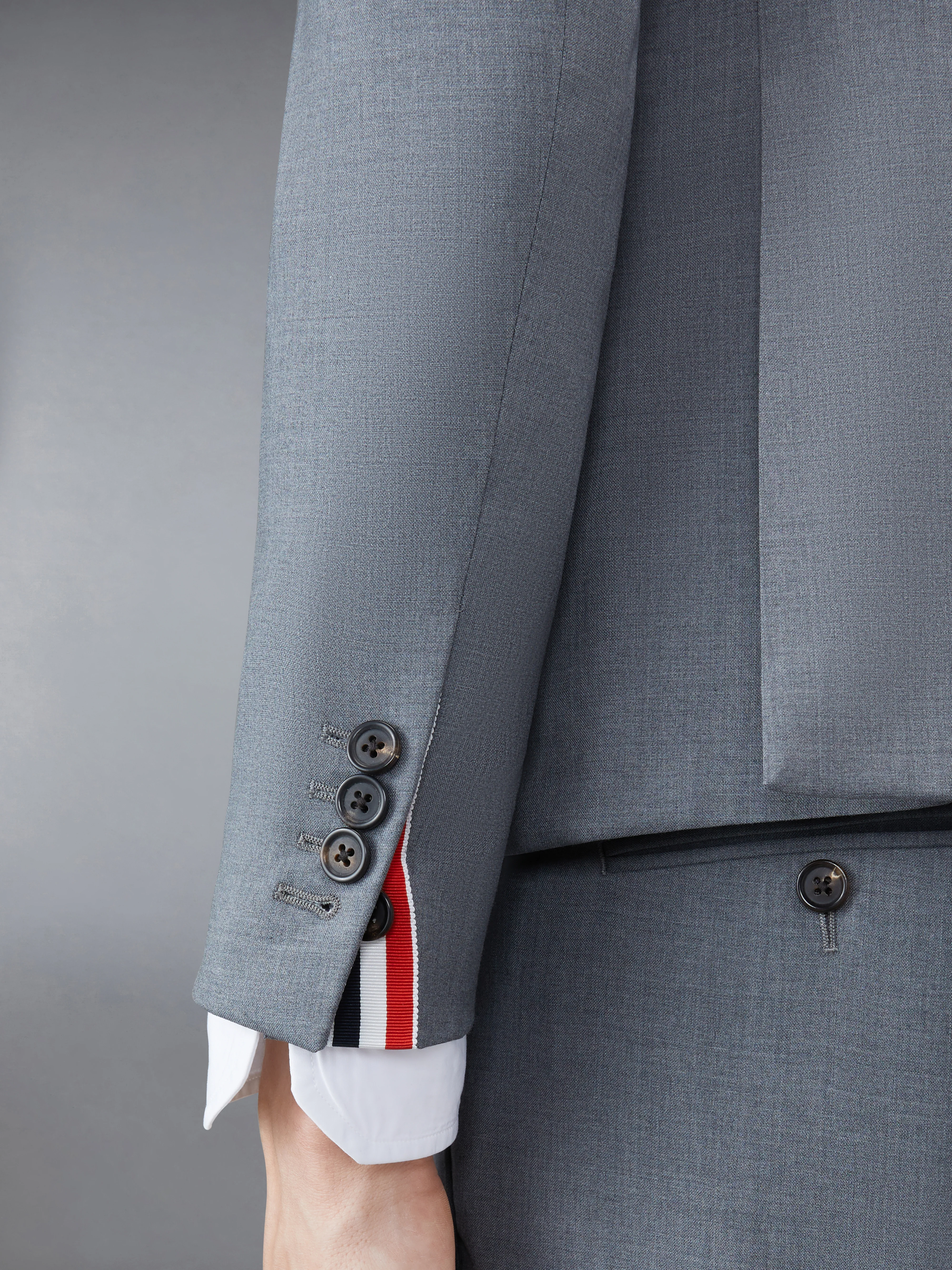 PLAIN WEAVE 4-BAR HIGH ARMHOLE SPORTCOAT - Image 6