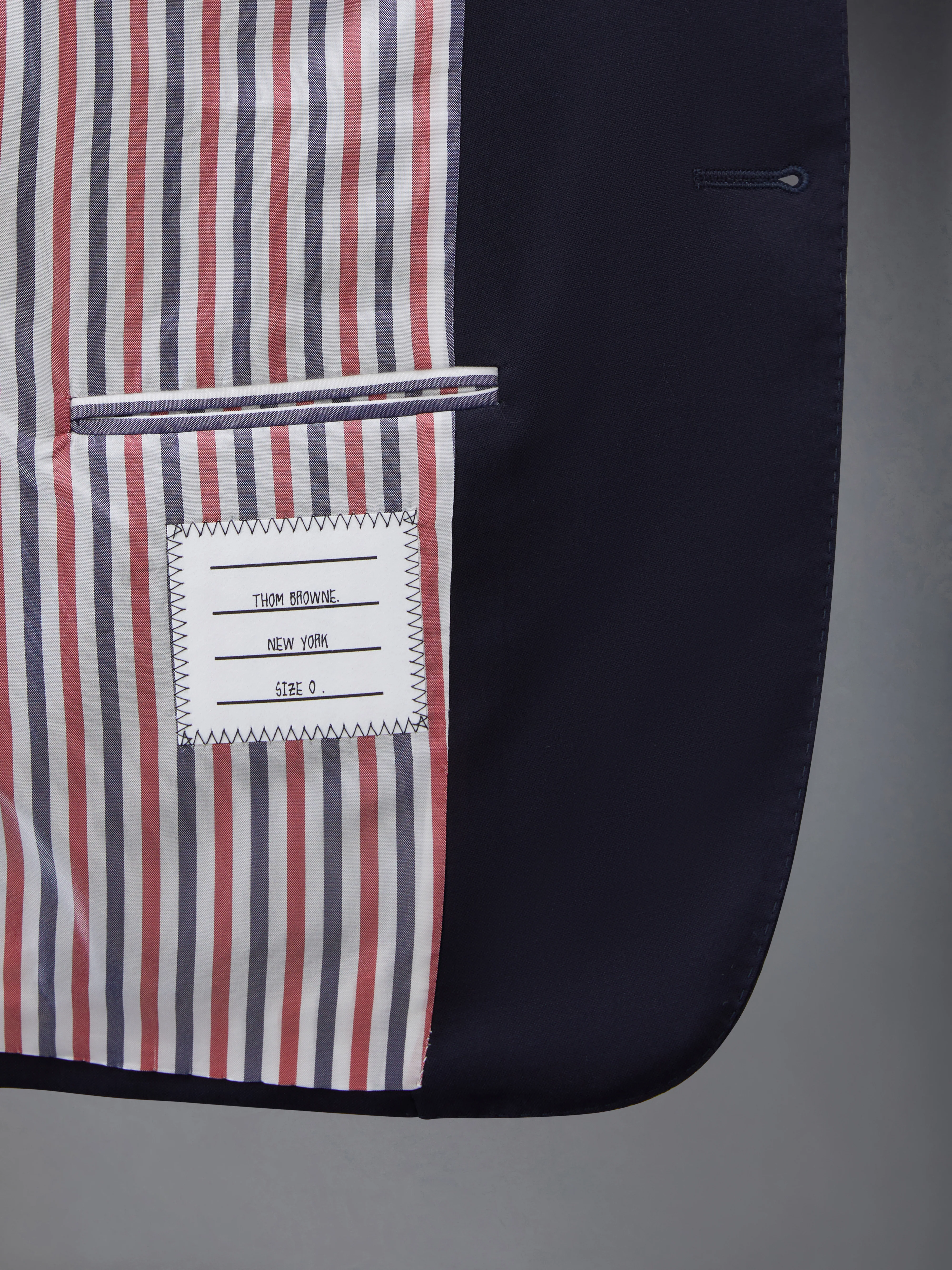 PLAIN WEAVE 4-BAR HIGH ARMHOLE SPORTCOAT - Image 6