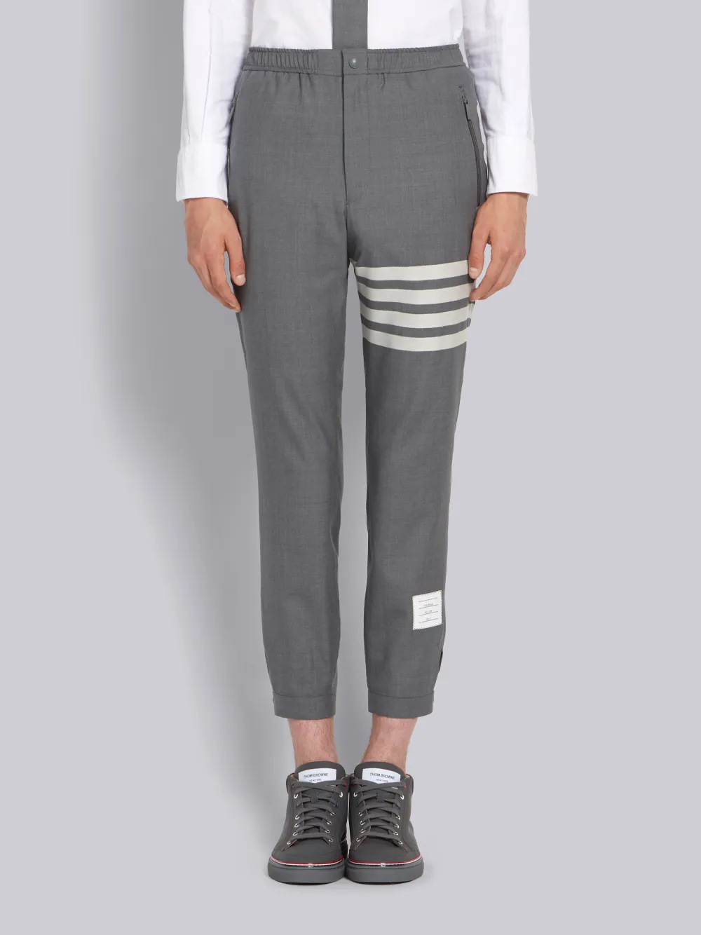 PLAIN WEAVE 4-BAR SWEATPANTS