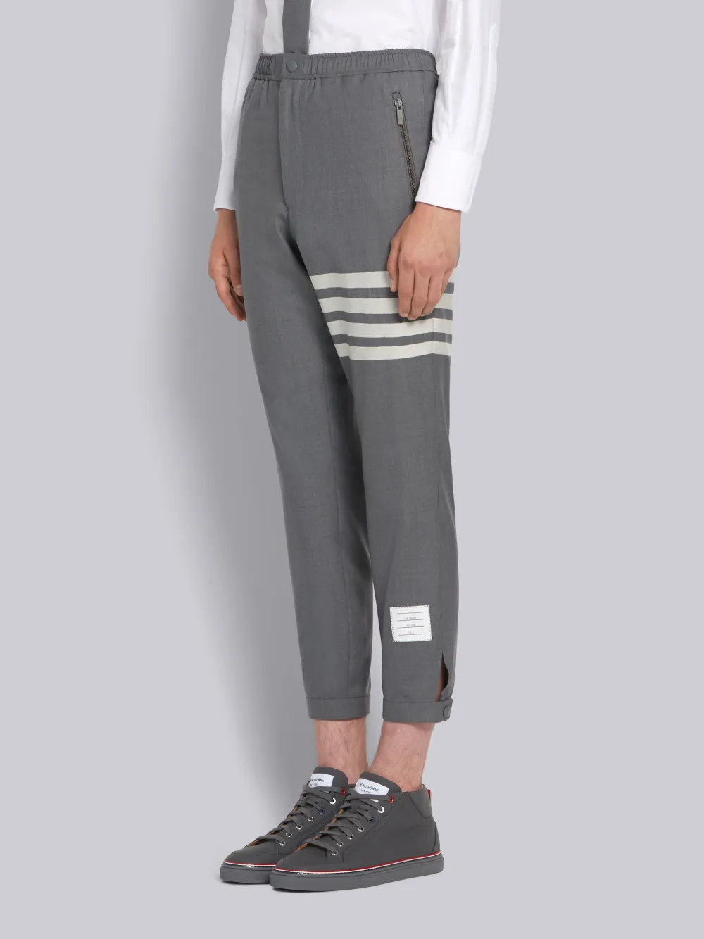 PLAIN WEAVE 4-BAR SWEATPANTS - Image 2