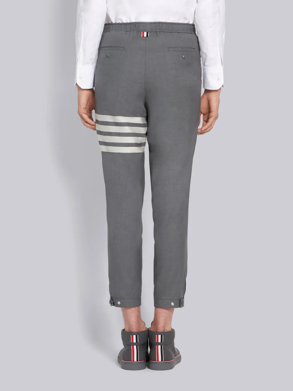 PLAIN WEAVE 4-BAR SWEATPANTS - Image 3