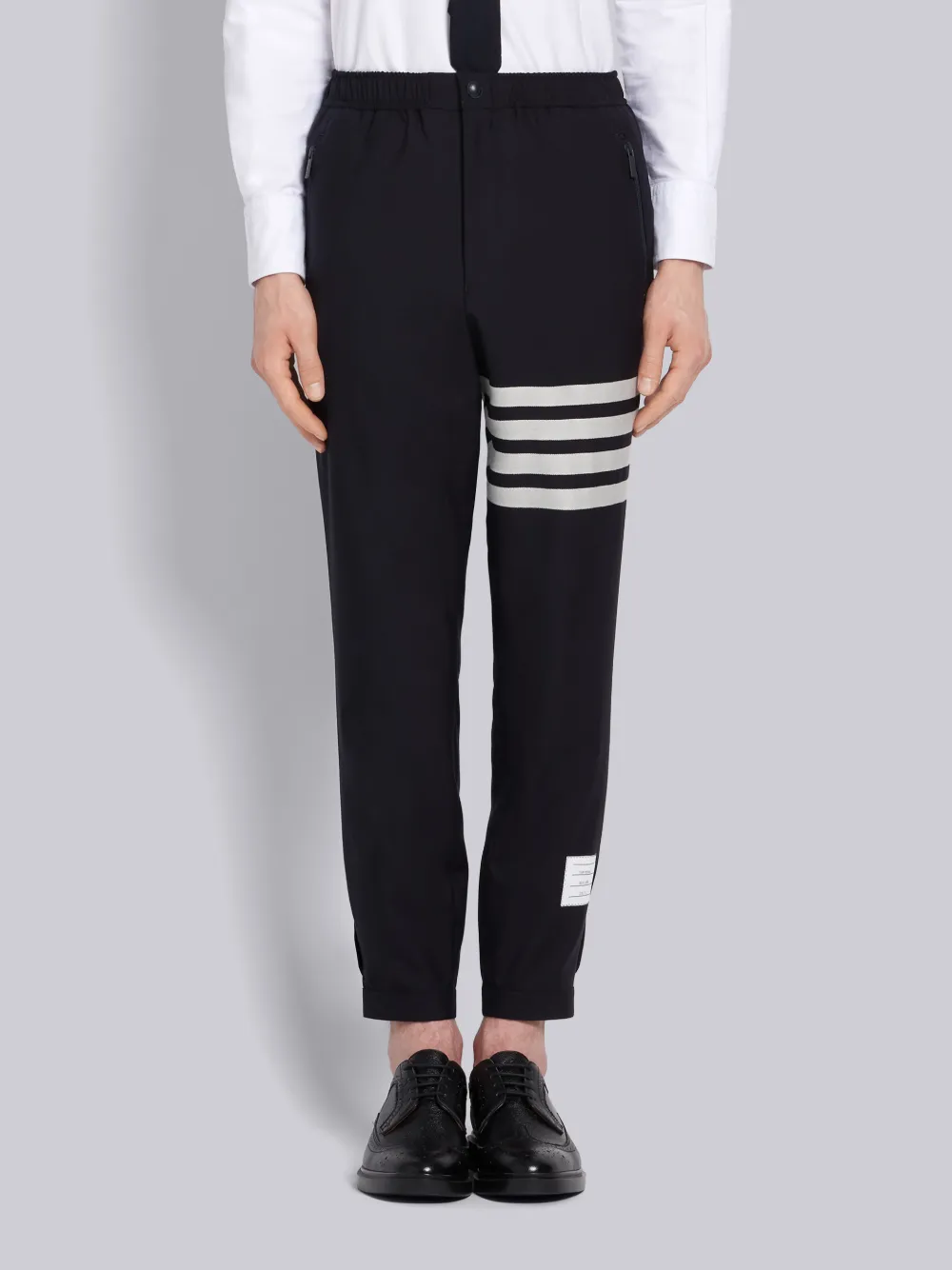 PLAIN WEAVE 4-BAR SWEATPANTS