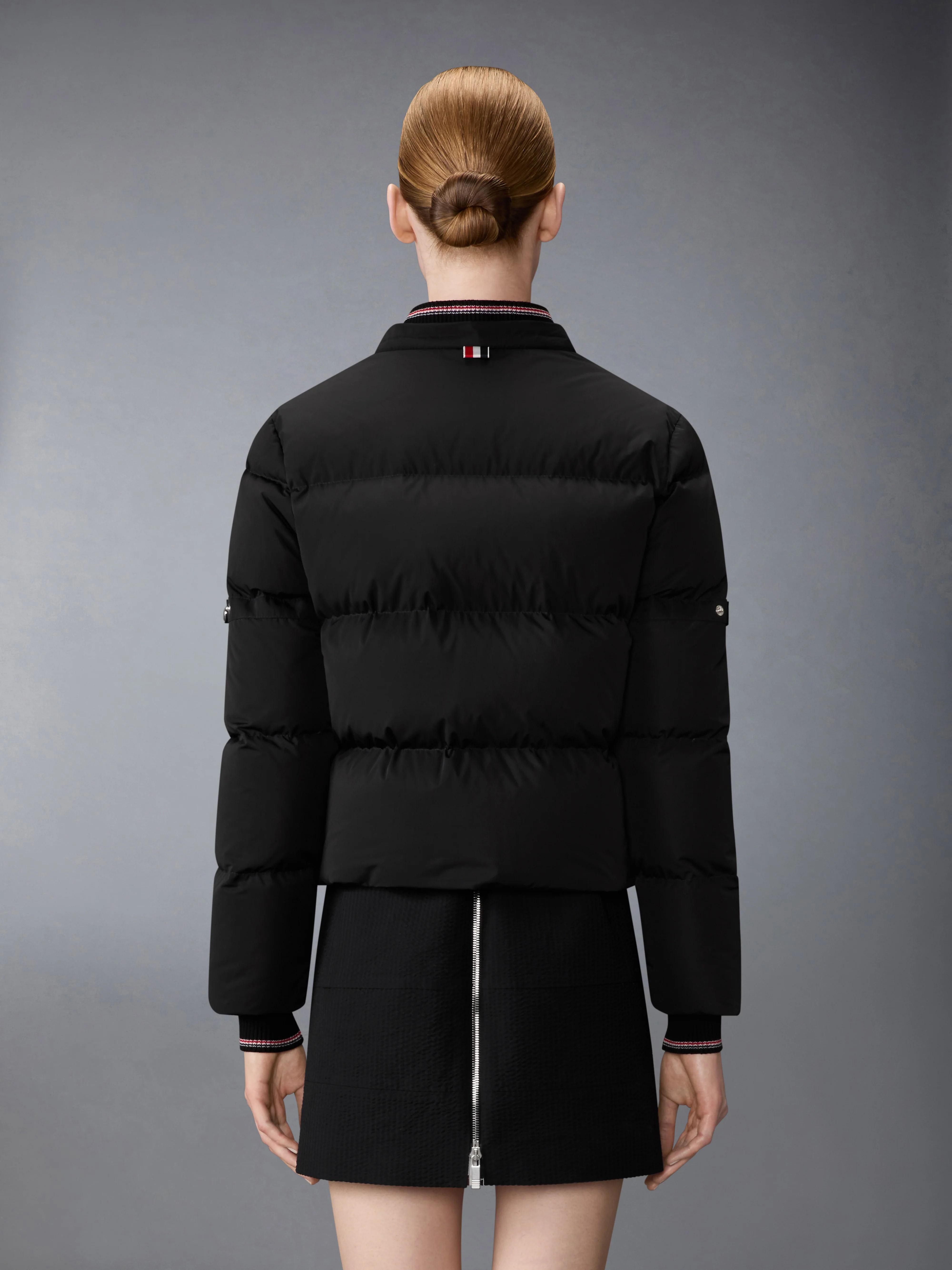 POLY TECH DOWN FILLED CROPPED PARKA WITH ARMBANDS - Image 3