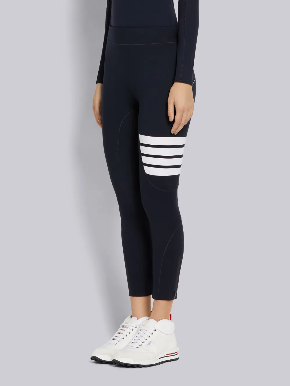 POLYAMIDE STRETCH INTERLOCK 4-BAR COMPRESSION TIGHTS - Image 3