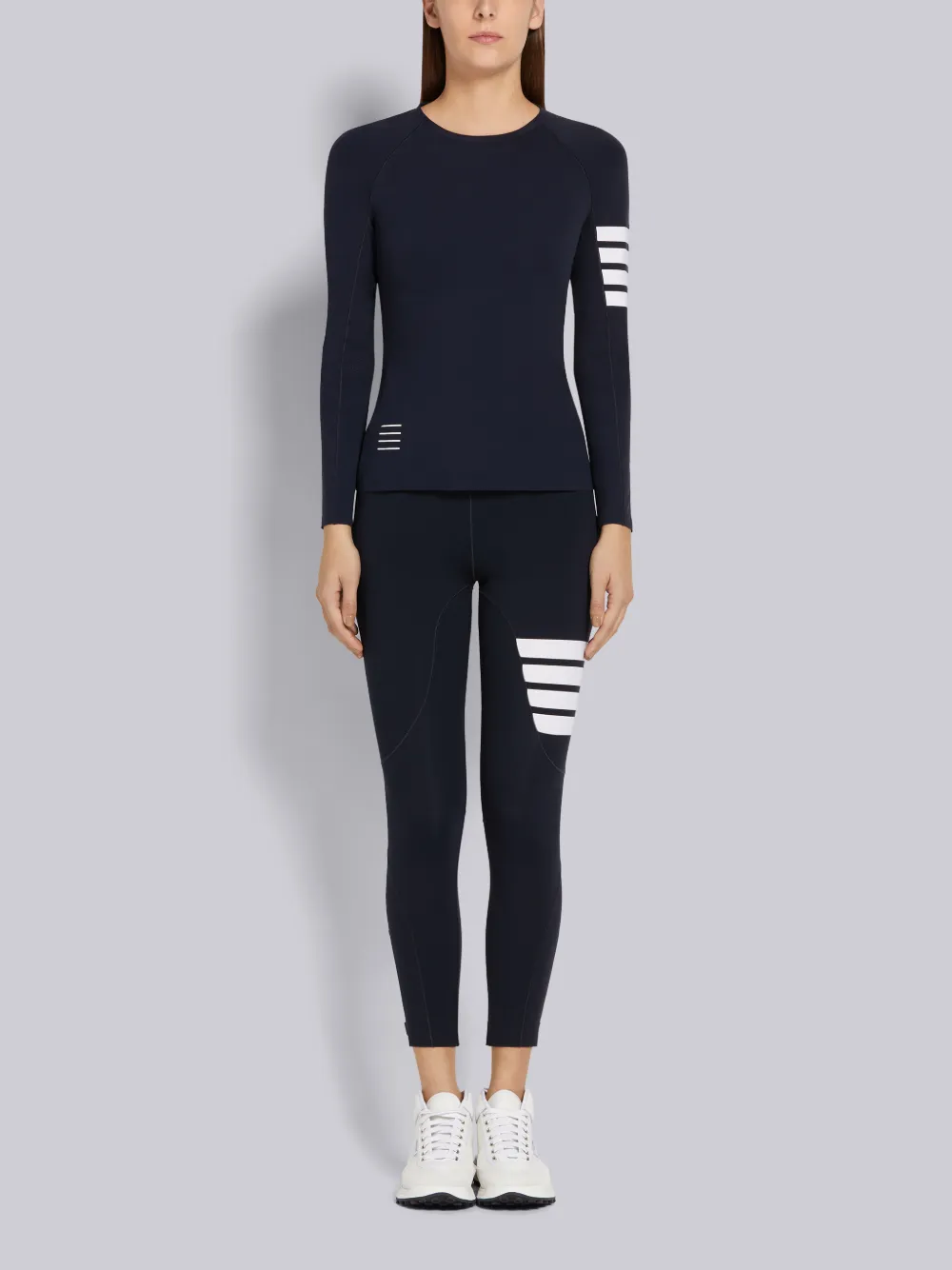 POLYAMIDE STRETCH INTERLOCK 4-BAR COMPRESSION TIGHTS - Image 4