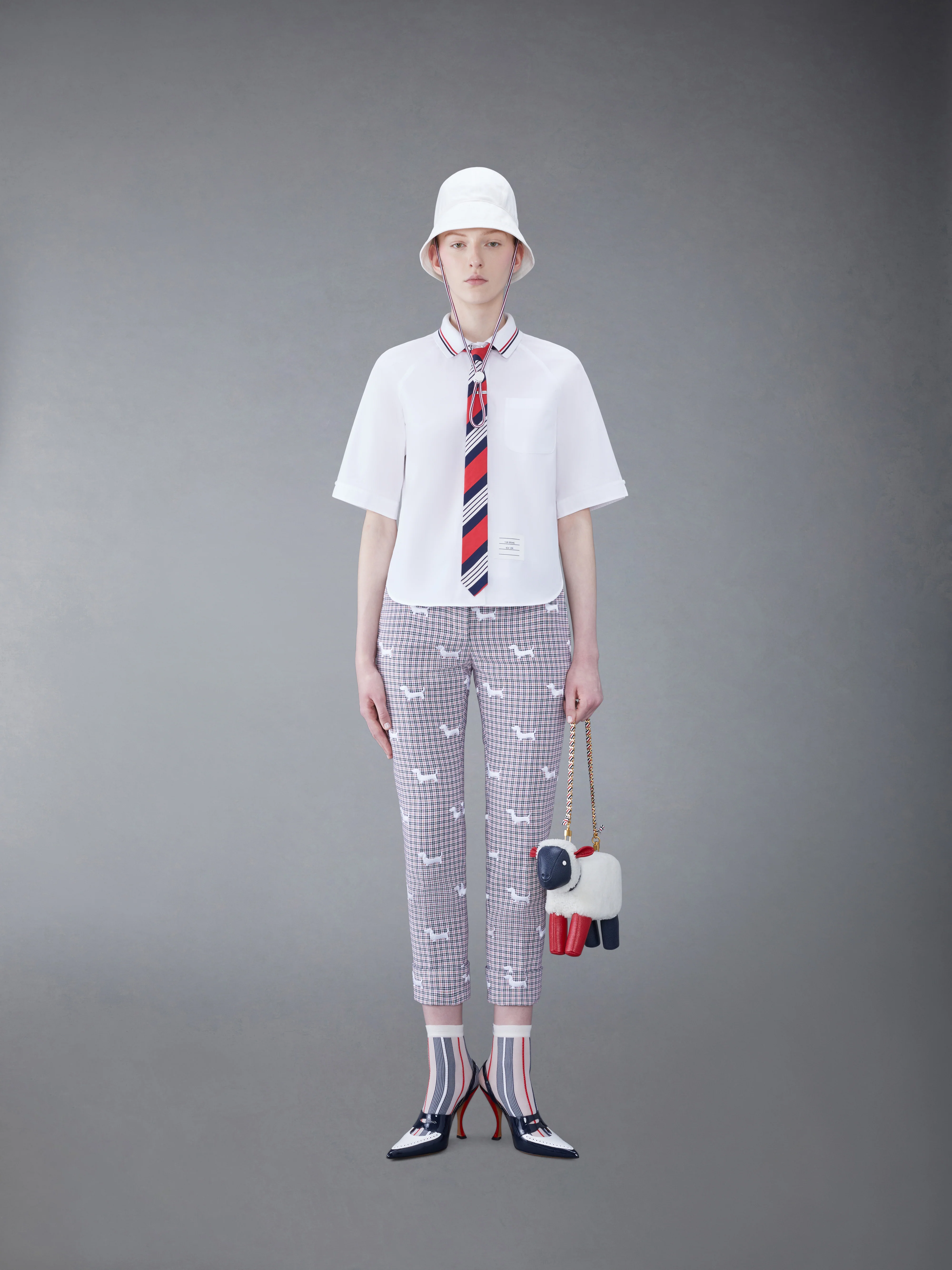 POPLIN BOX PLEAT SHIRT - Image 3
