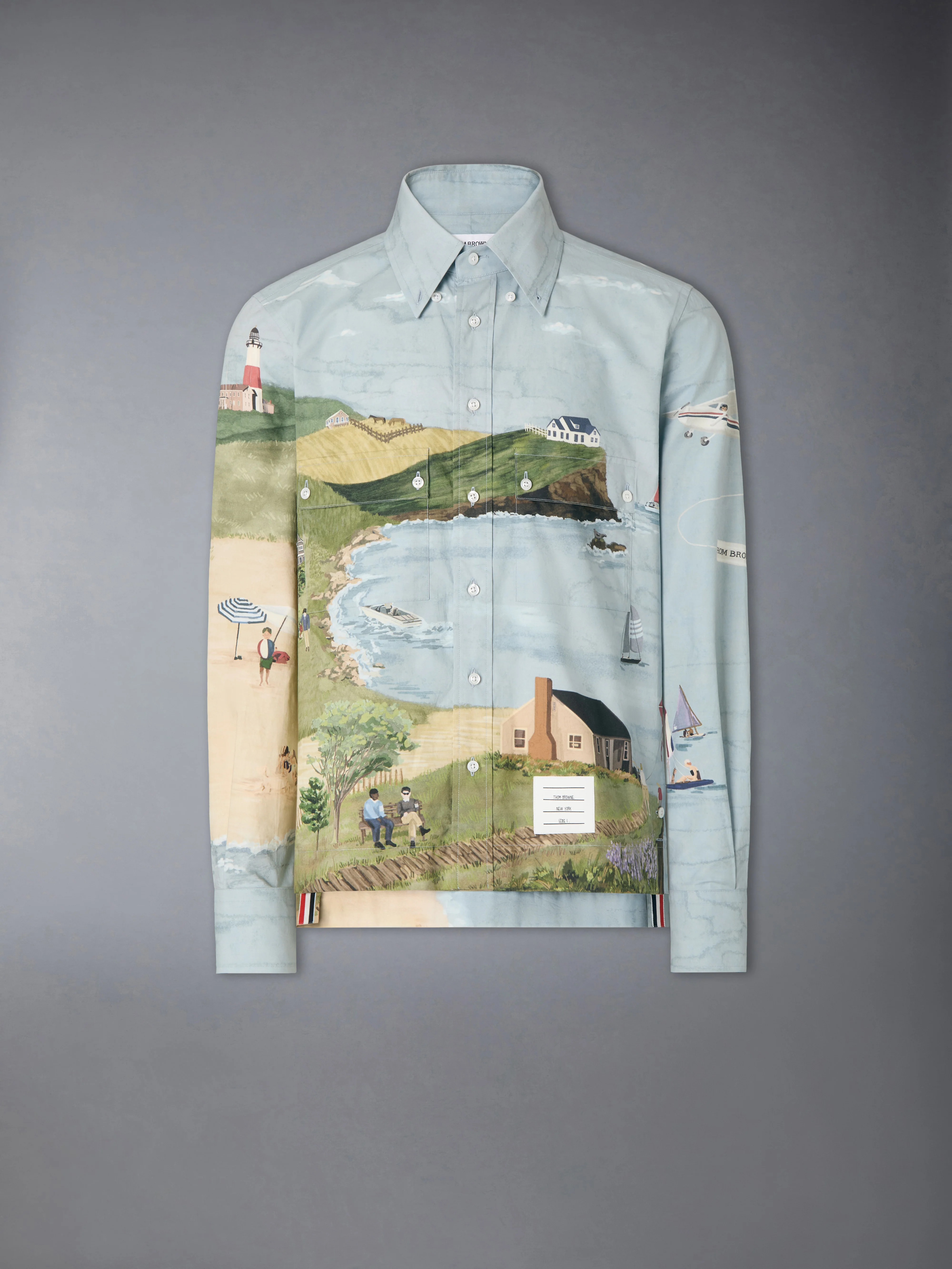 POPLIN NANTUCKET SCENIC UTILITY SHIRT - Image 7