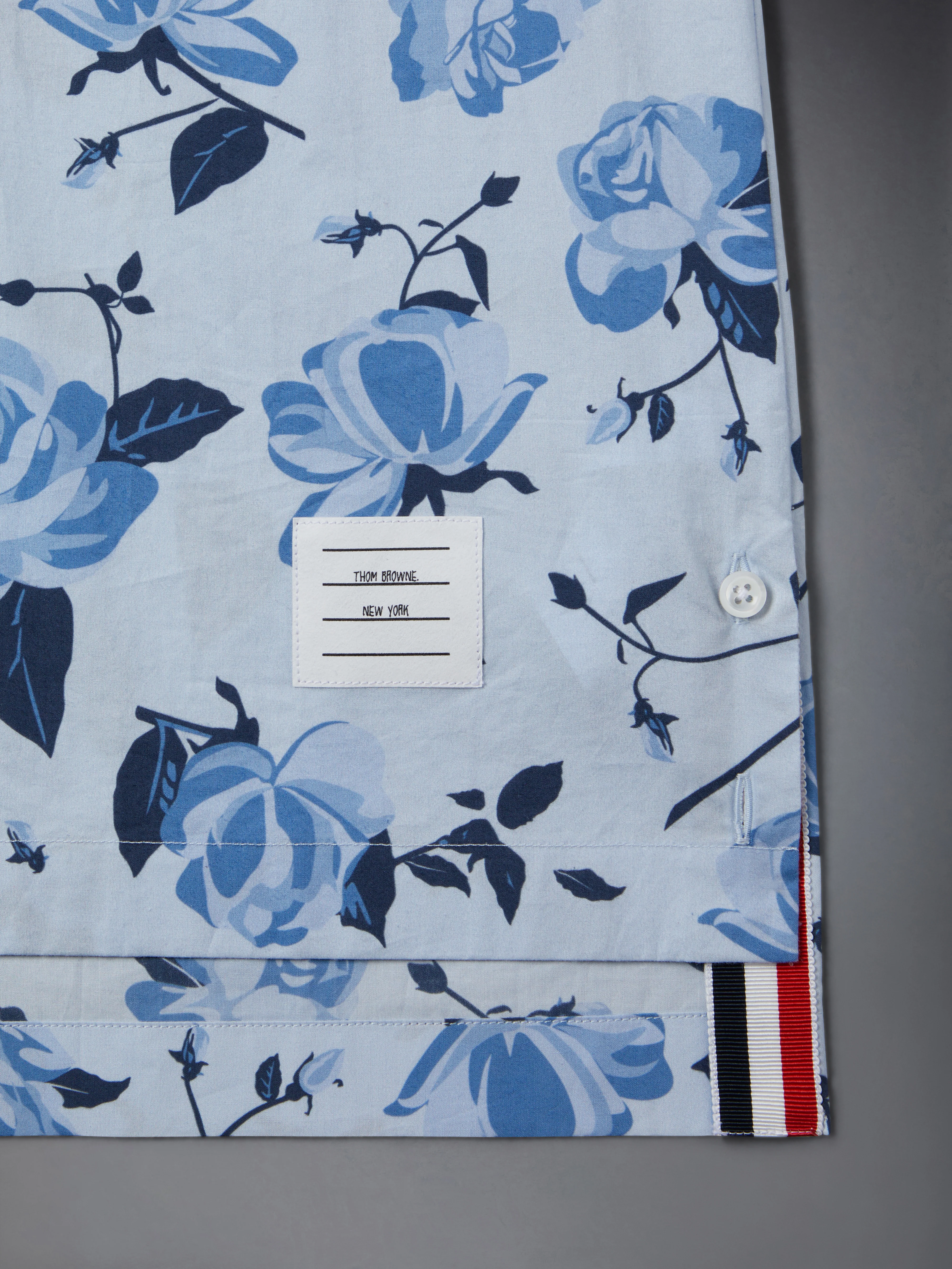 POPLIN ROSE FLORAL POLO DRESS - Image 5